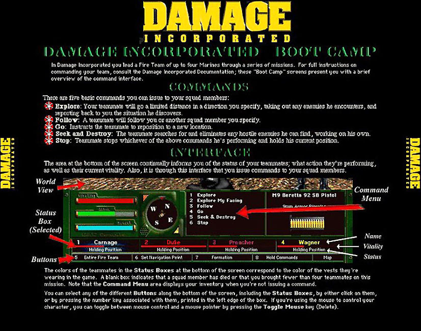 Damage Incorporated - zadn CD obal