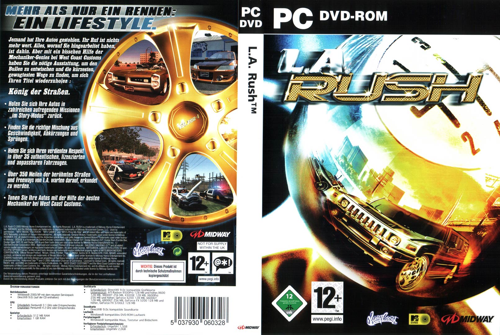 L.A. Rush - DVD obal 2