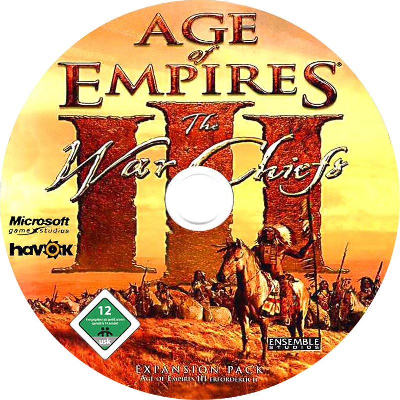 Age of Empires 3: The War Chiefs - CD obal