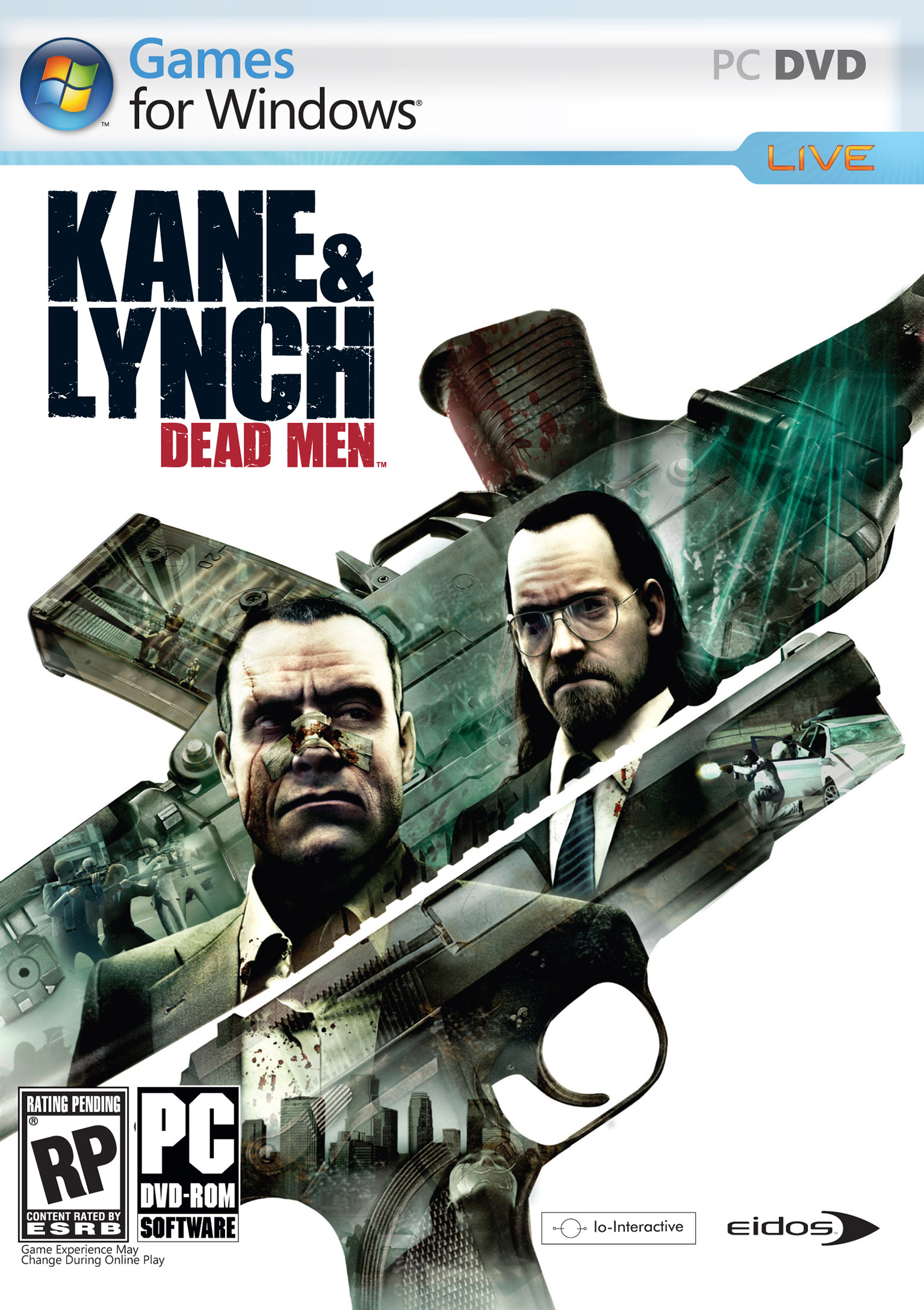 Kane & Lynch: Dead Men - predn DVD obal