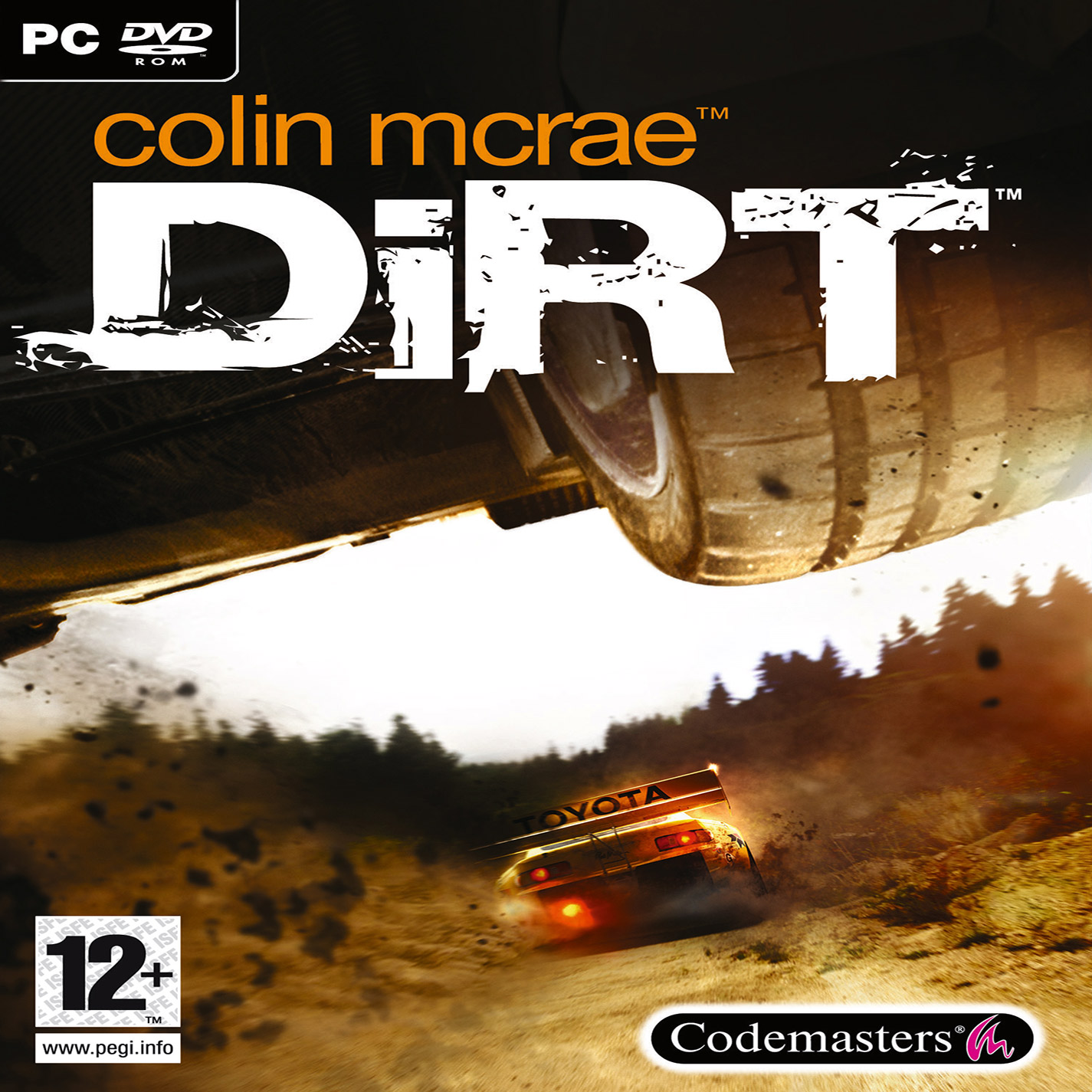 Colin McRae: DiRT - predn CD obal
