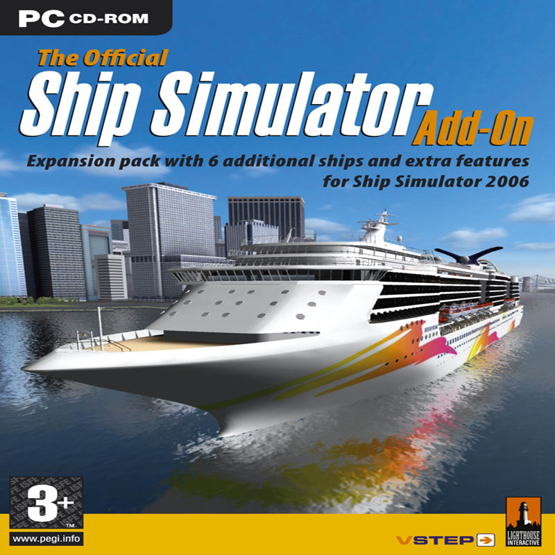 Ship Simulator 2006 Add-On - predn CD obal