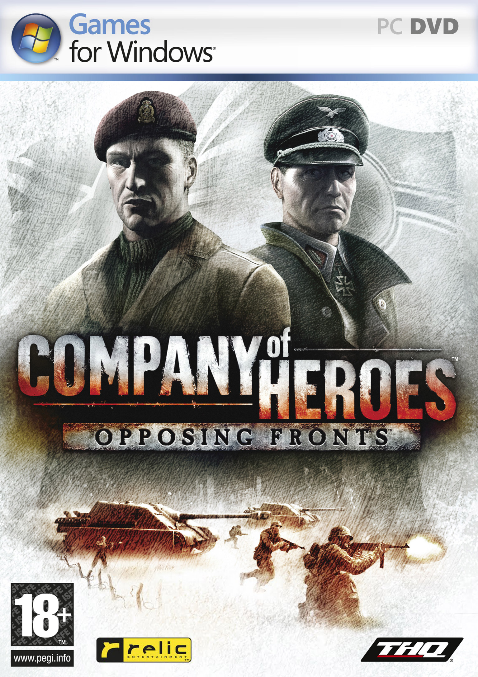 Company of Heroes: Opposing Fronts - predn DVD obal