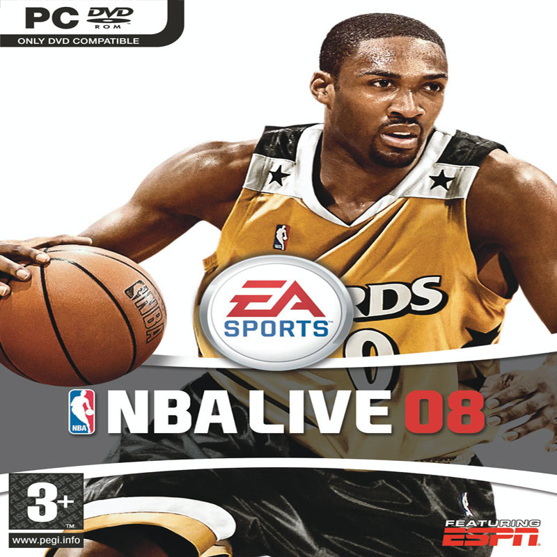 NBA Live 08 - predn CD obal