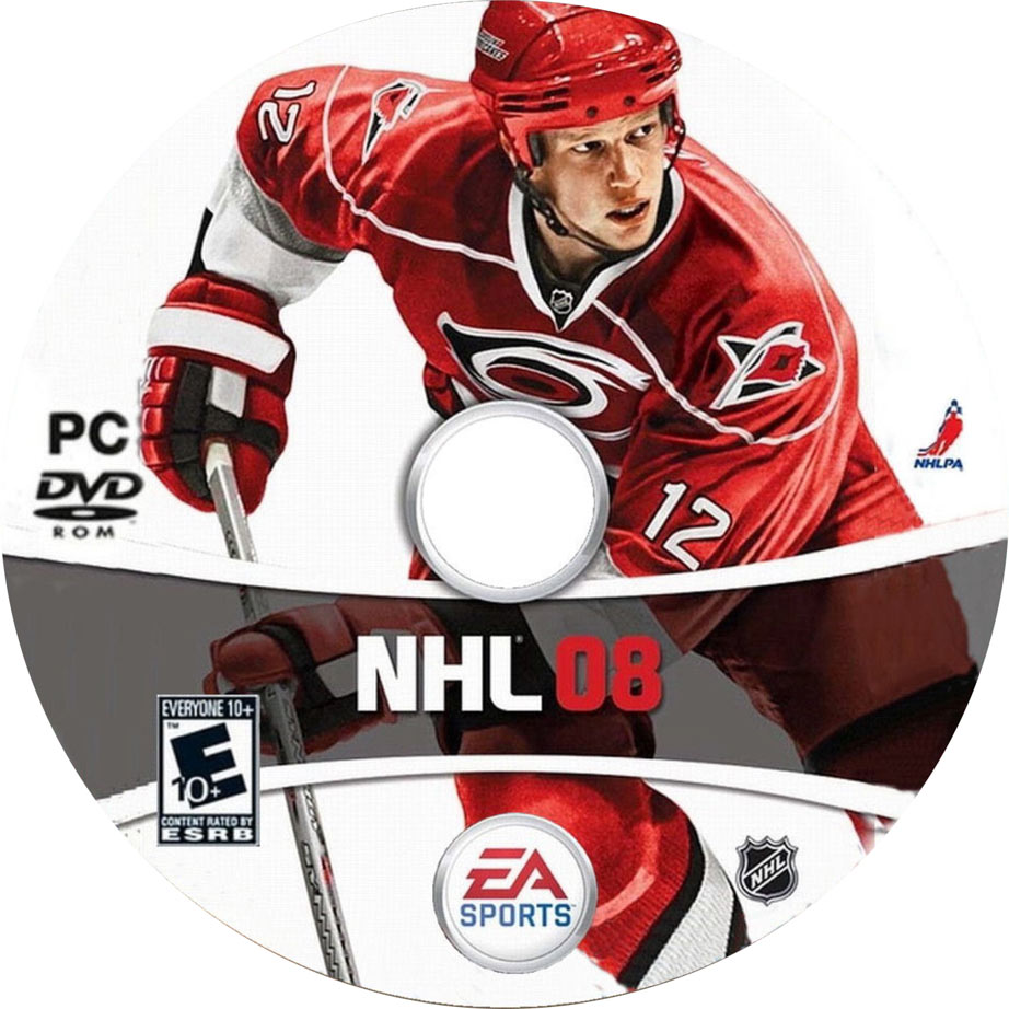 NHL 08 - CD obal
