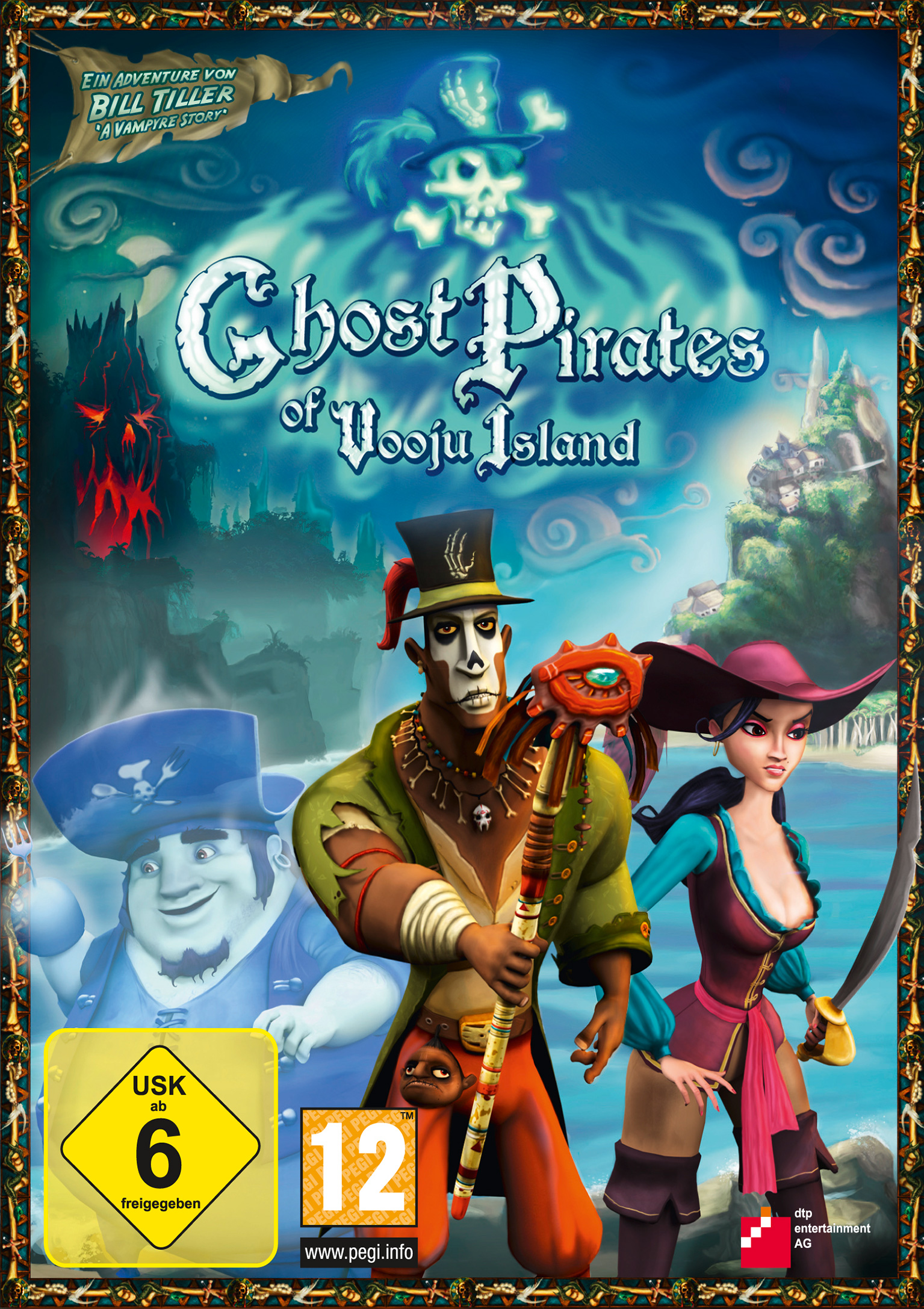 Ghost Pirates of Vooju Island - predn DVD obal