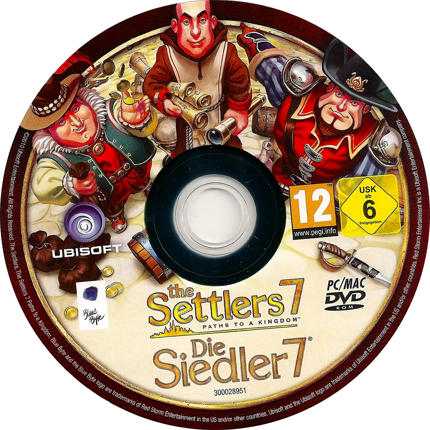 The Settlers 7: Paths to a Kingdom - CD obal 2
