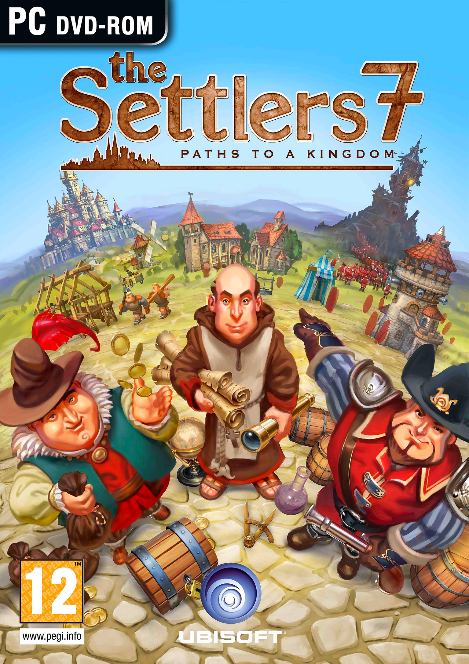 The Settlers 7: Paths to a Kingdom - predn DVD obal 3