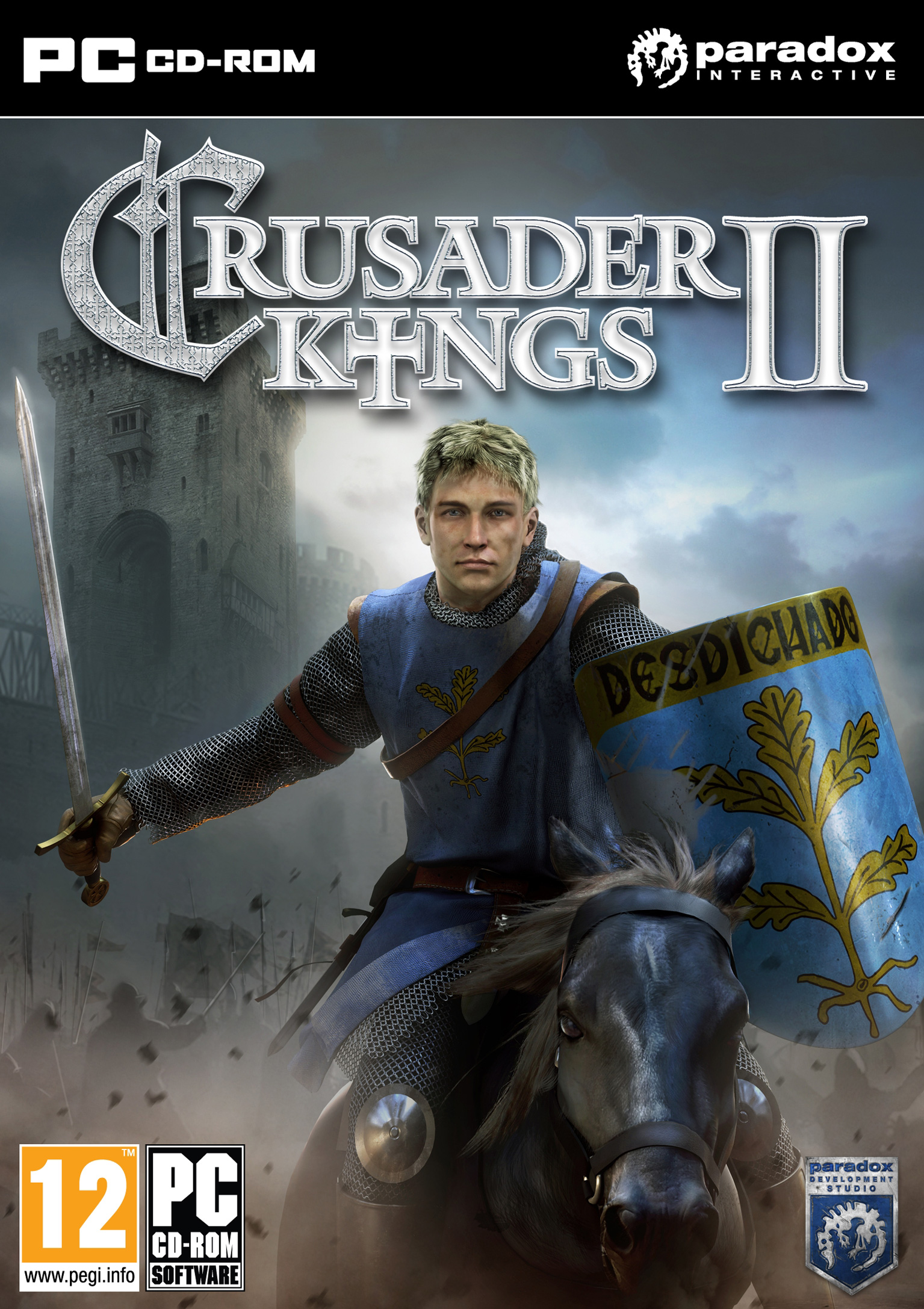 Crusader Kings II - predn DVD obal