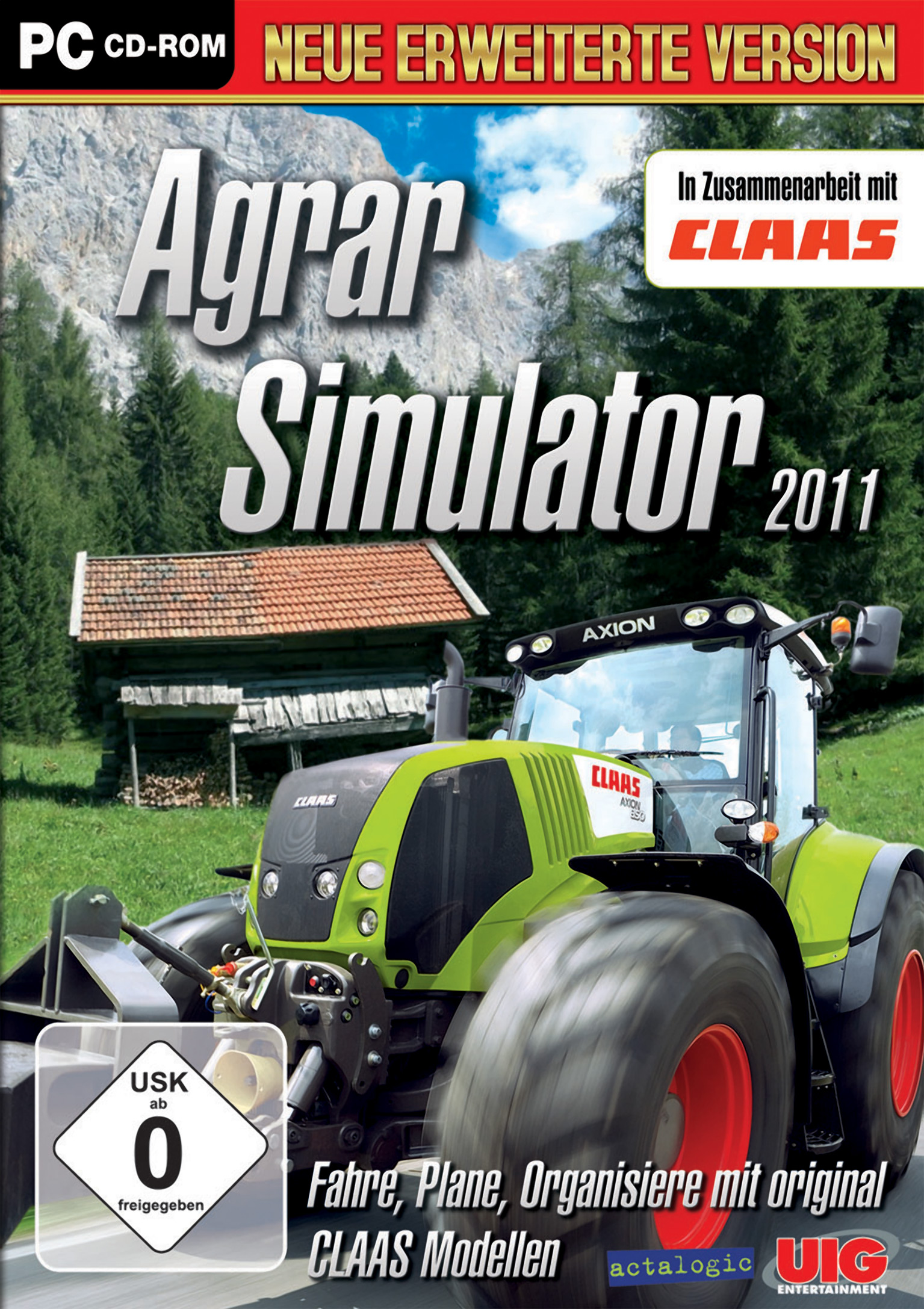 Agrar Simulator 2011 - predn DVD obal 2