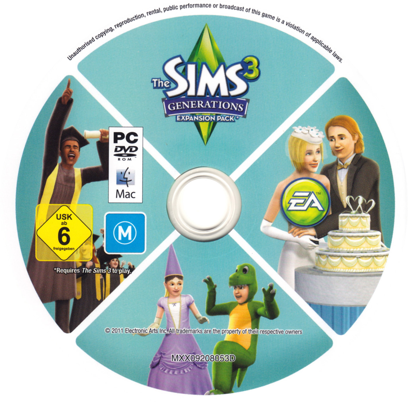 The Sims 3: Generations - CD obal