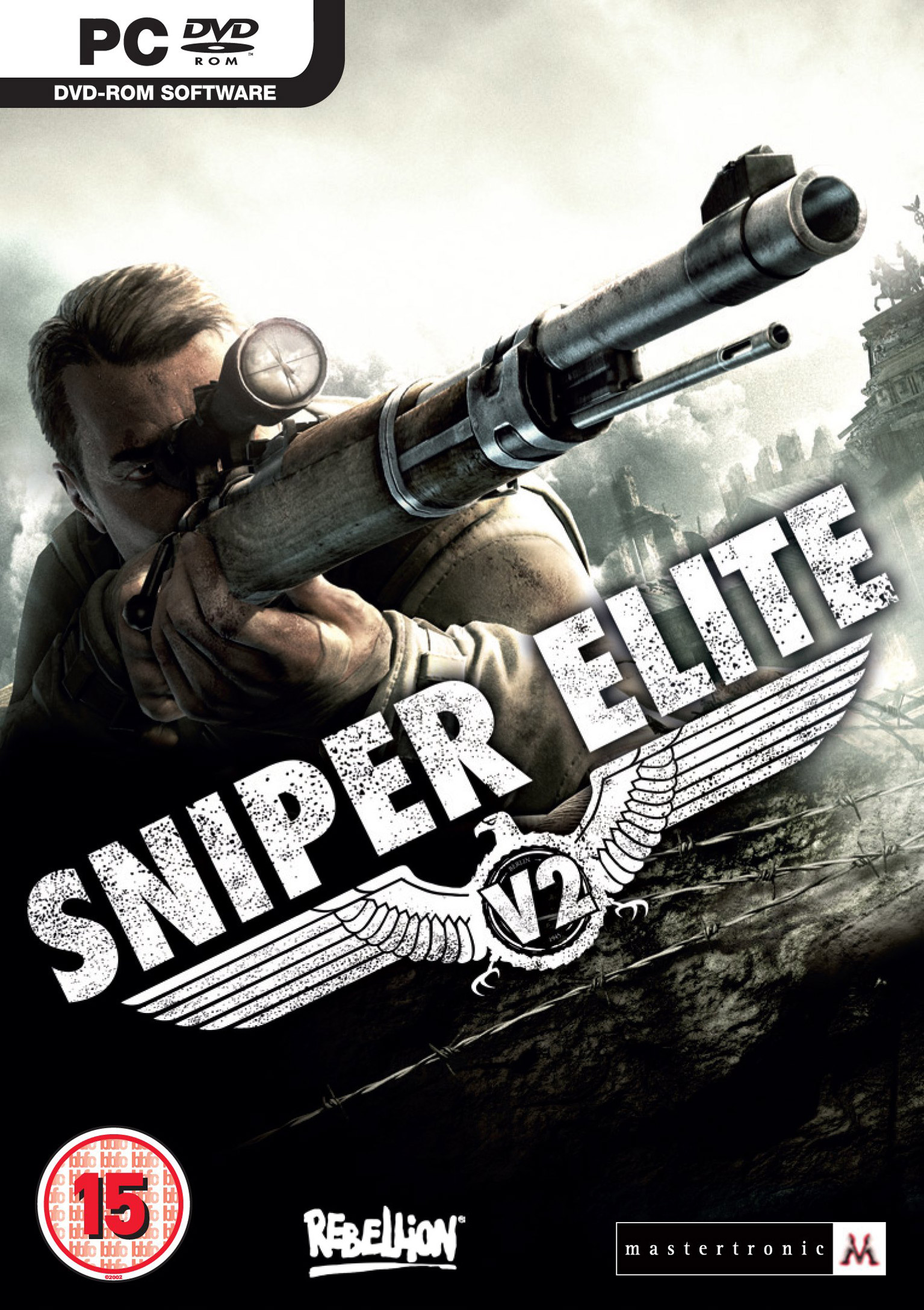 Sniper Elite V2 - predn DVD obal
