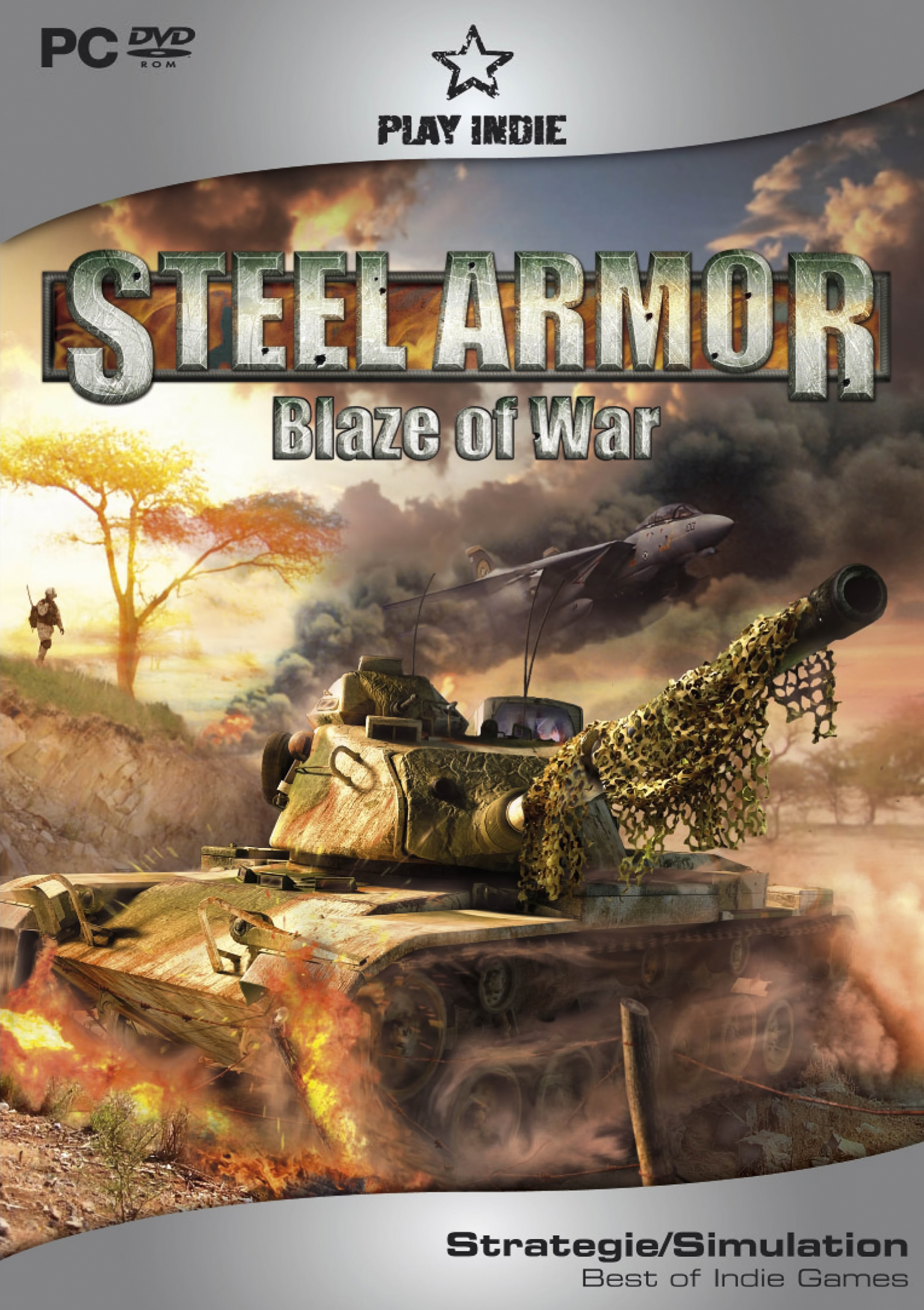 Steel Armor: Blaze of War - predn DVD obal