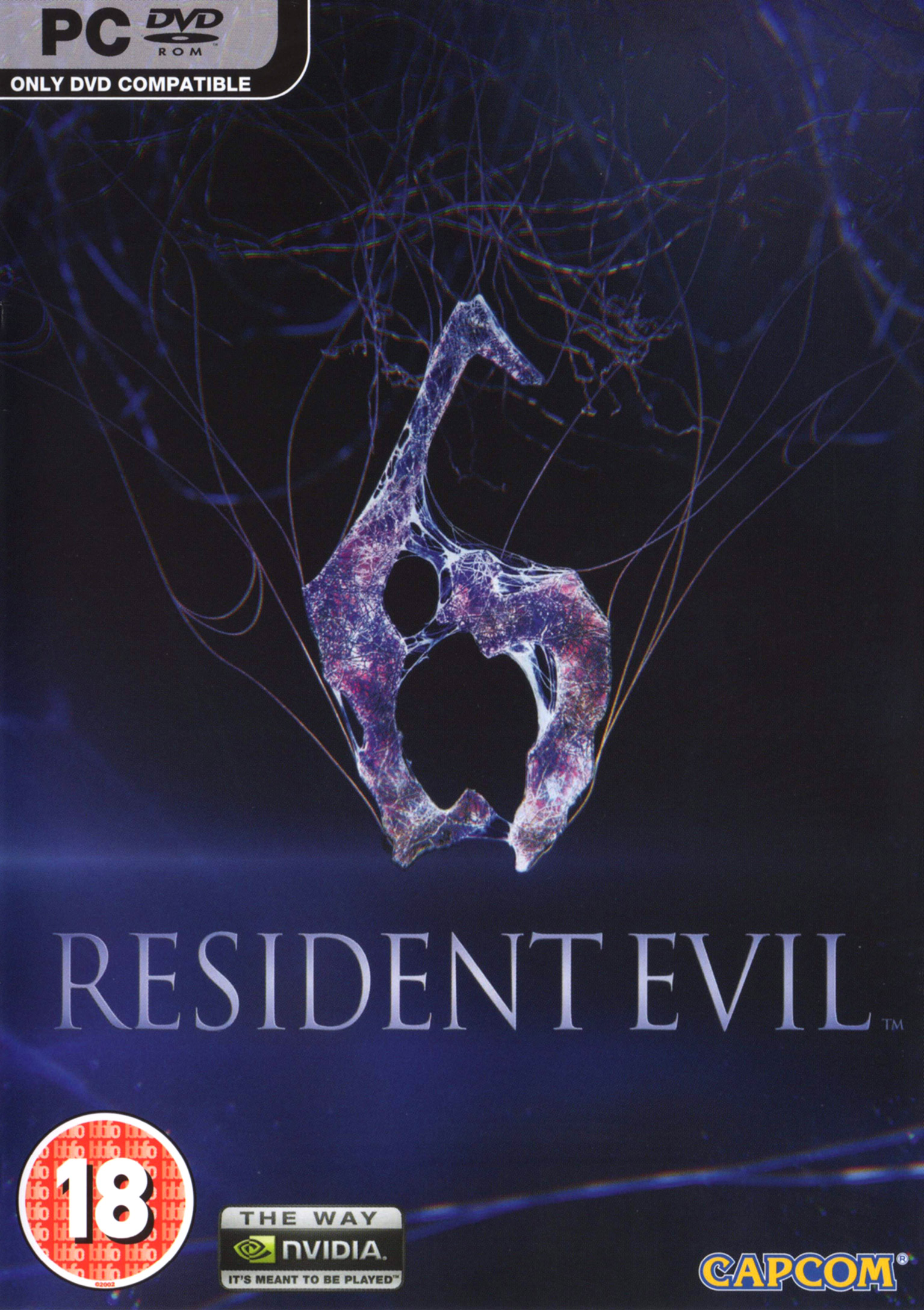 Resident Evil 6 - predn DVD obal