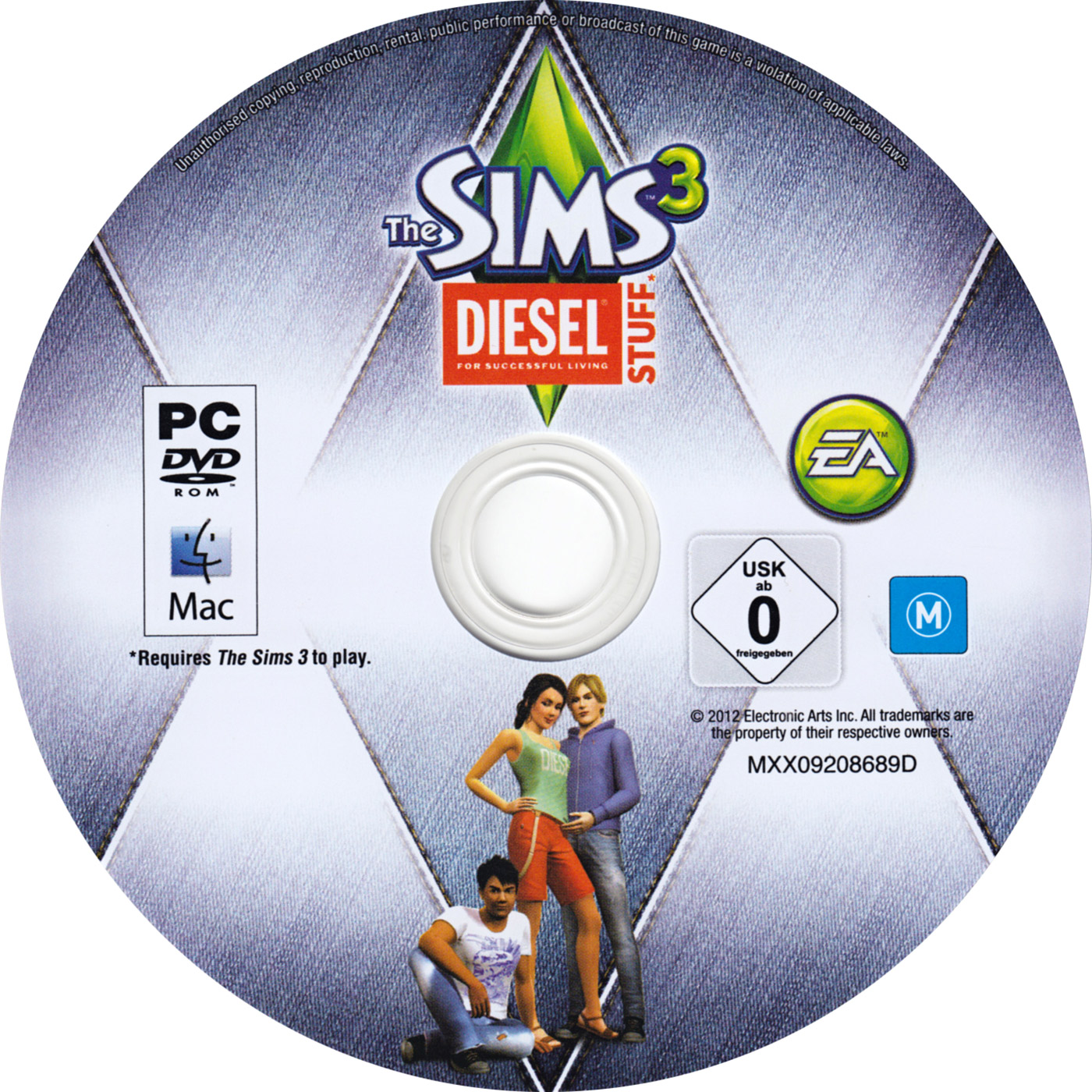 The Sims 3: Diesel Stuff - CD obal