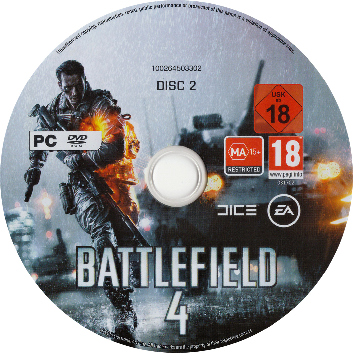 Battlefield 4 - CD obal 2