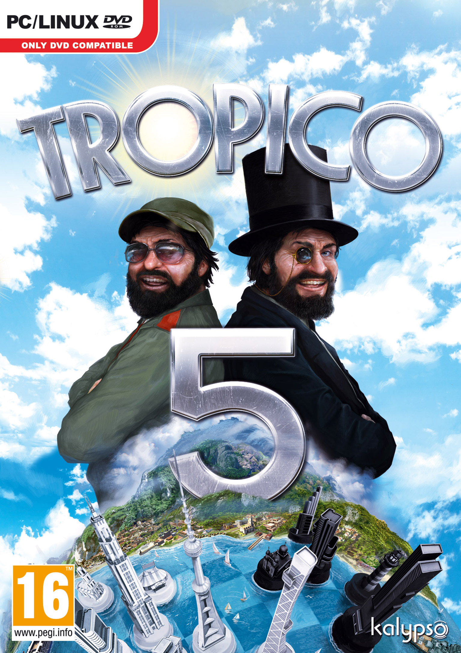 Tropico 5 - predn DVD obal