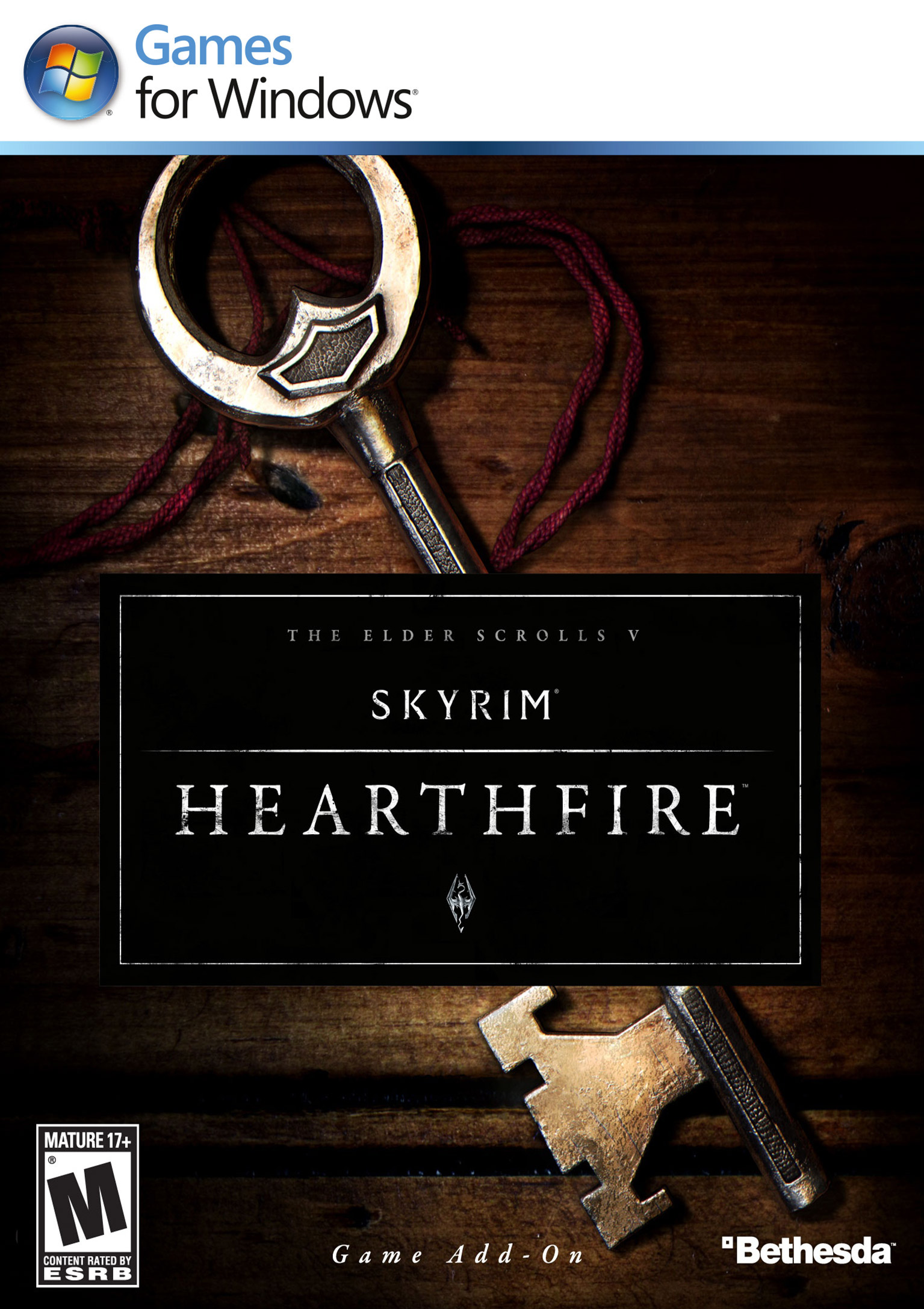 The Elder Scrolls V: Skyrim - Hearthfire - predn DVD obal