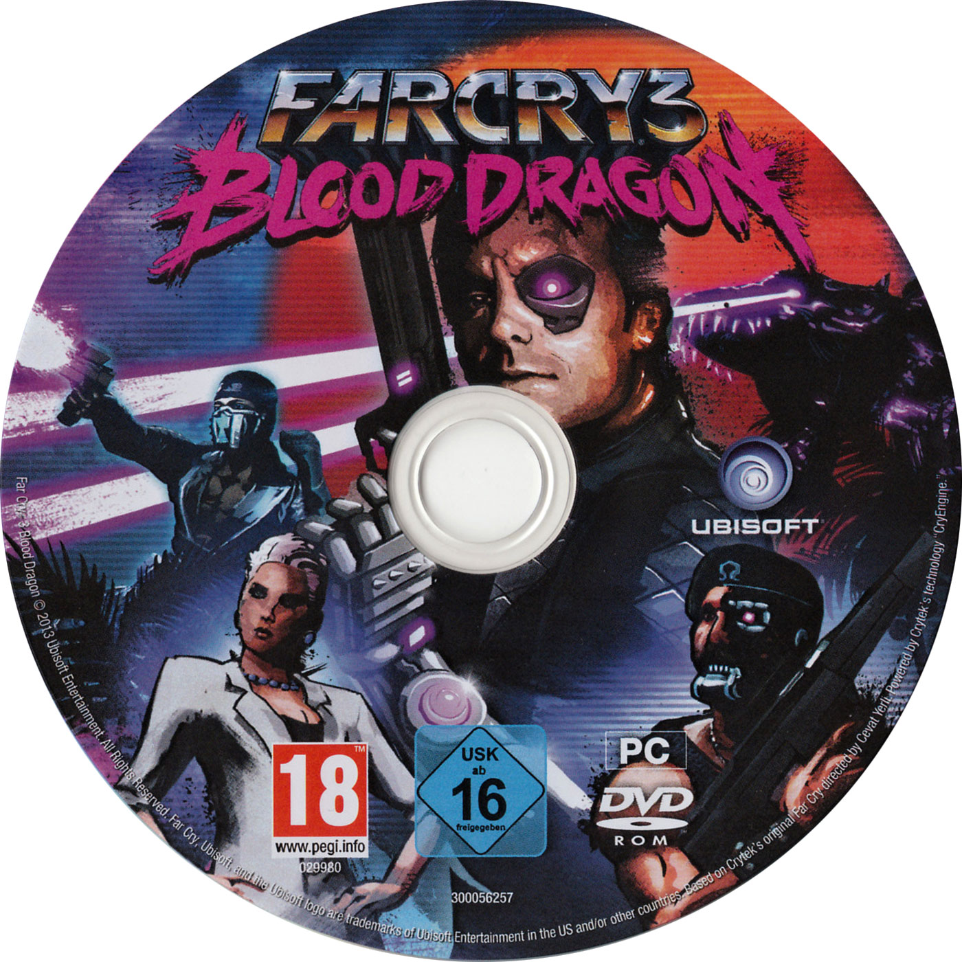Far Cry 3: Blood Dragon - CD obal