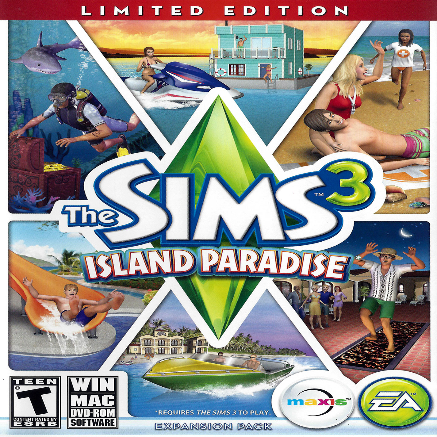 The Sims 3: Island Paradise - predn CD obal 3