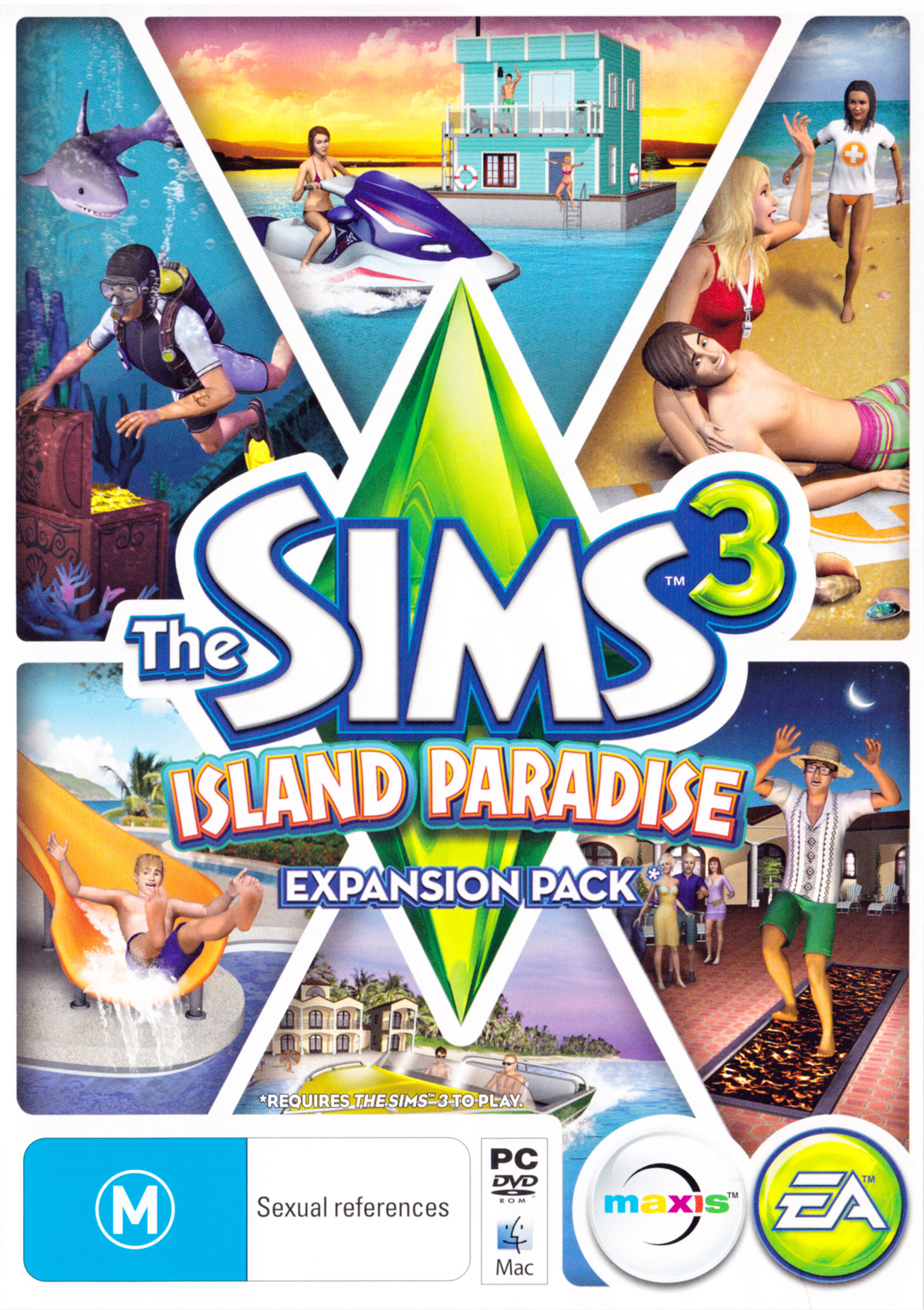 The Sims 3: Island Paradise - predn DVD obal 2
