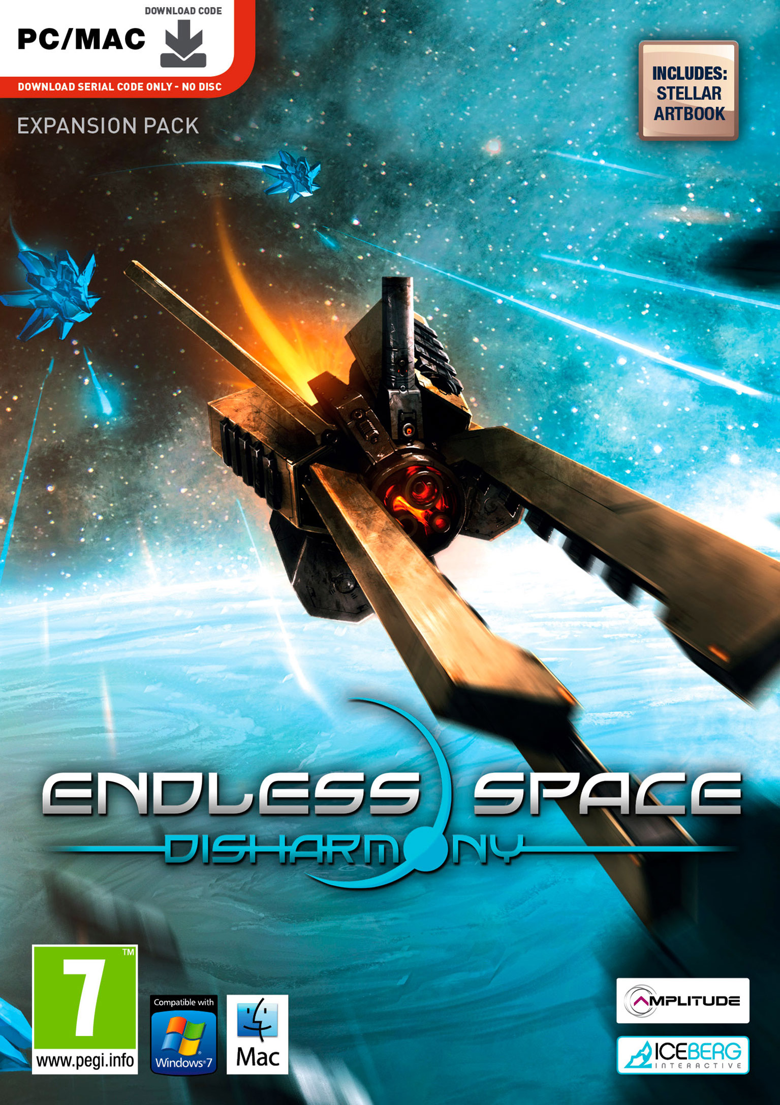 Endless Space: Disharmony - predn DVD obal