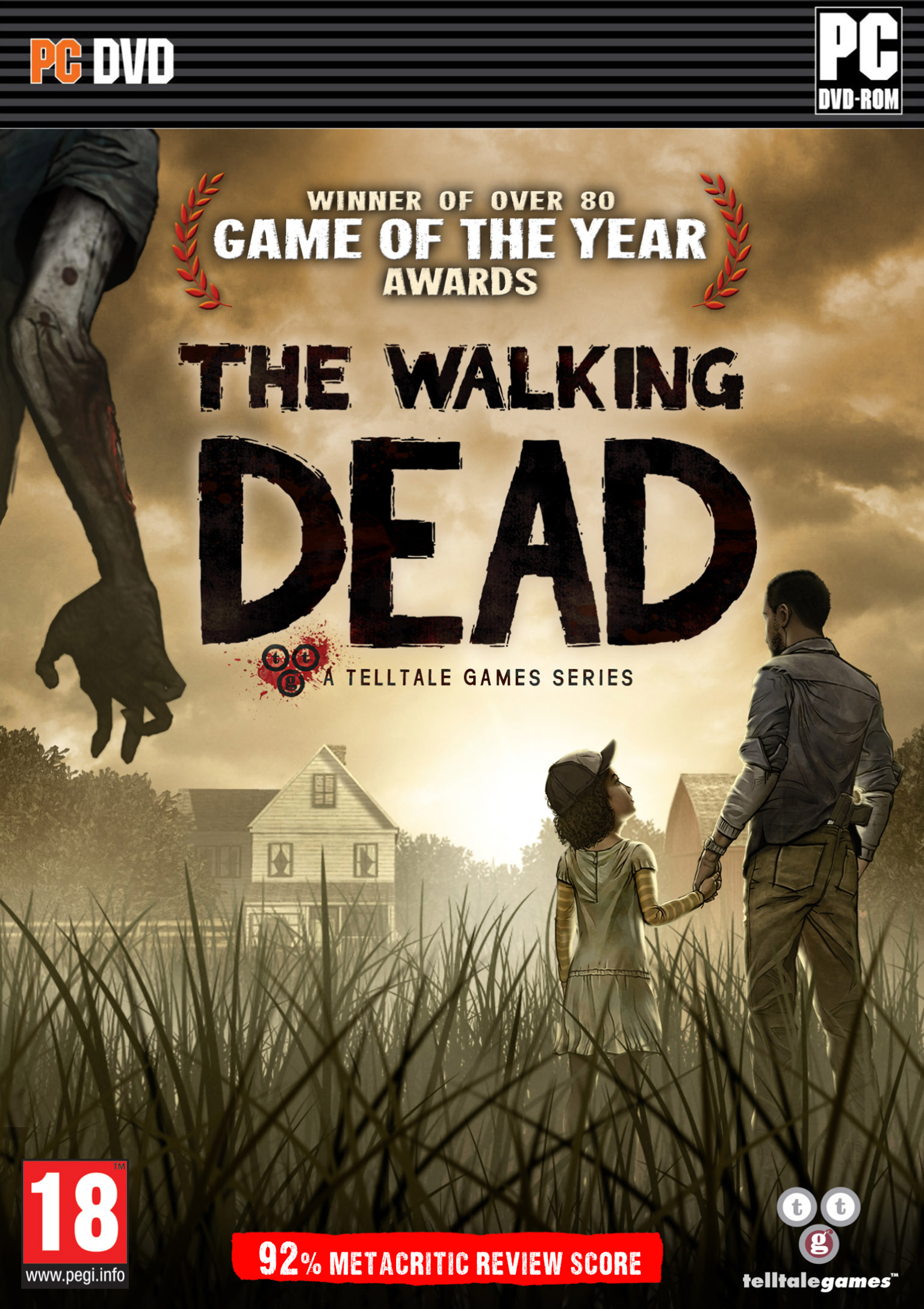 The Walking Dead: A Telltale Games Series - predn DVD obal