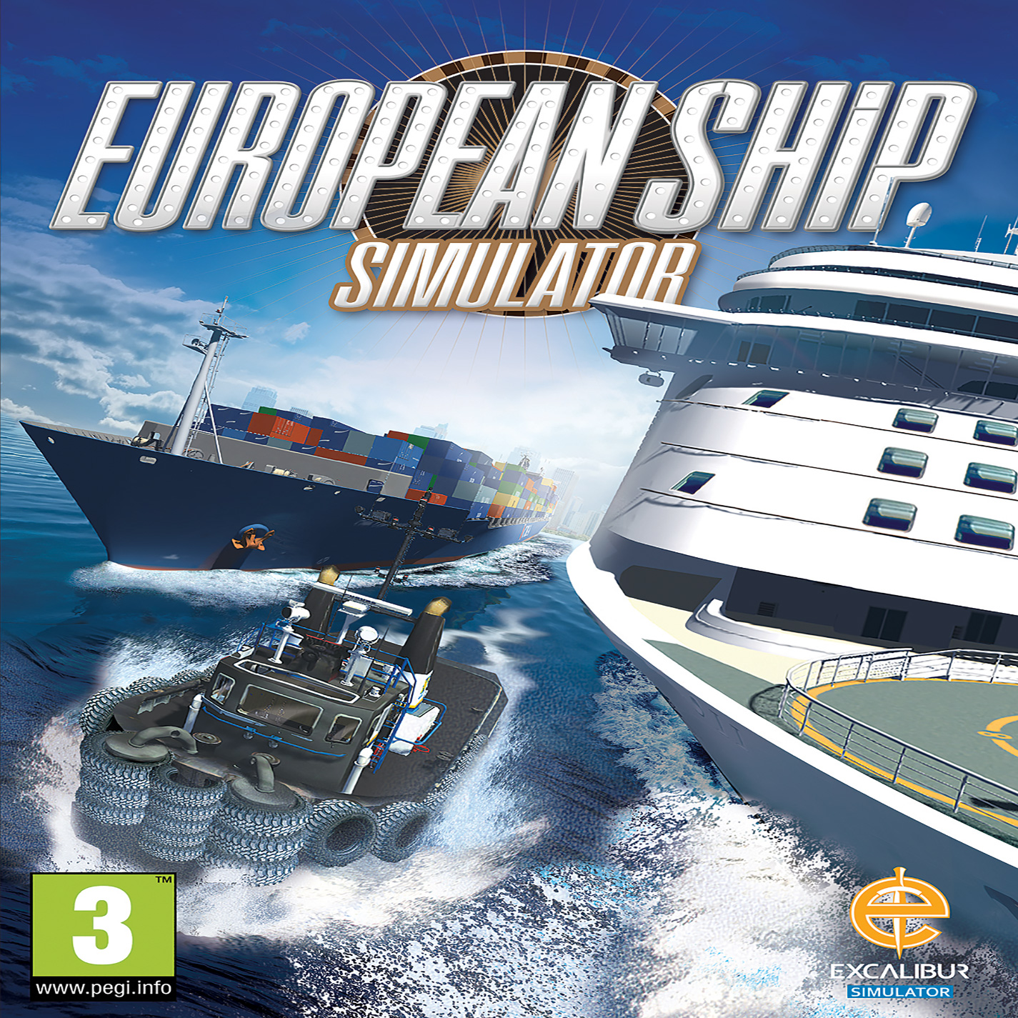 European Ship Simulator - predn CD obal