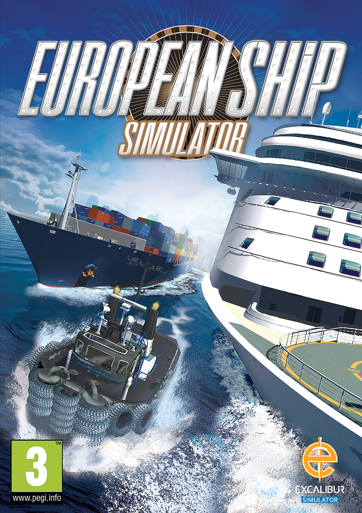 European Ship Simulator - predn DVD obal