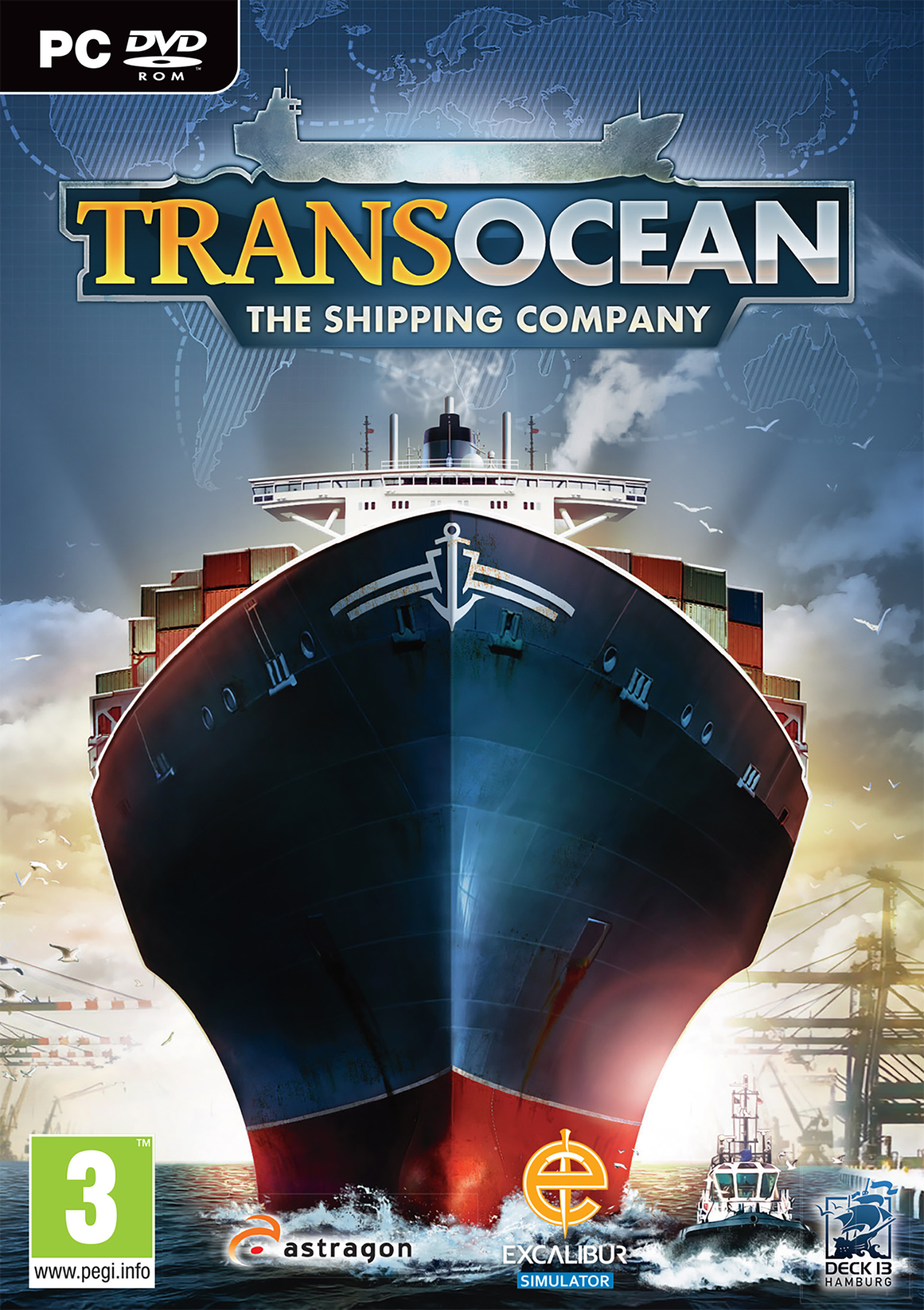 TransOcean: The Shipping Company - predn DVD obal