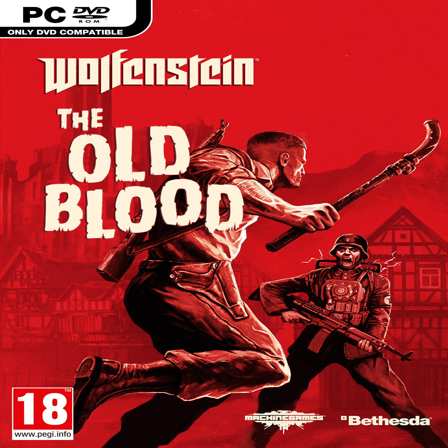 Wolfenstein: The Old Blood - predn CD obal
