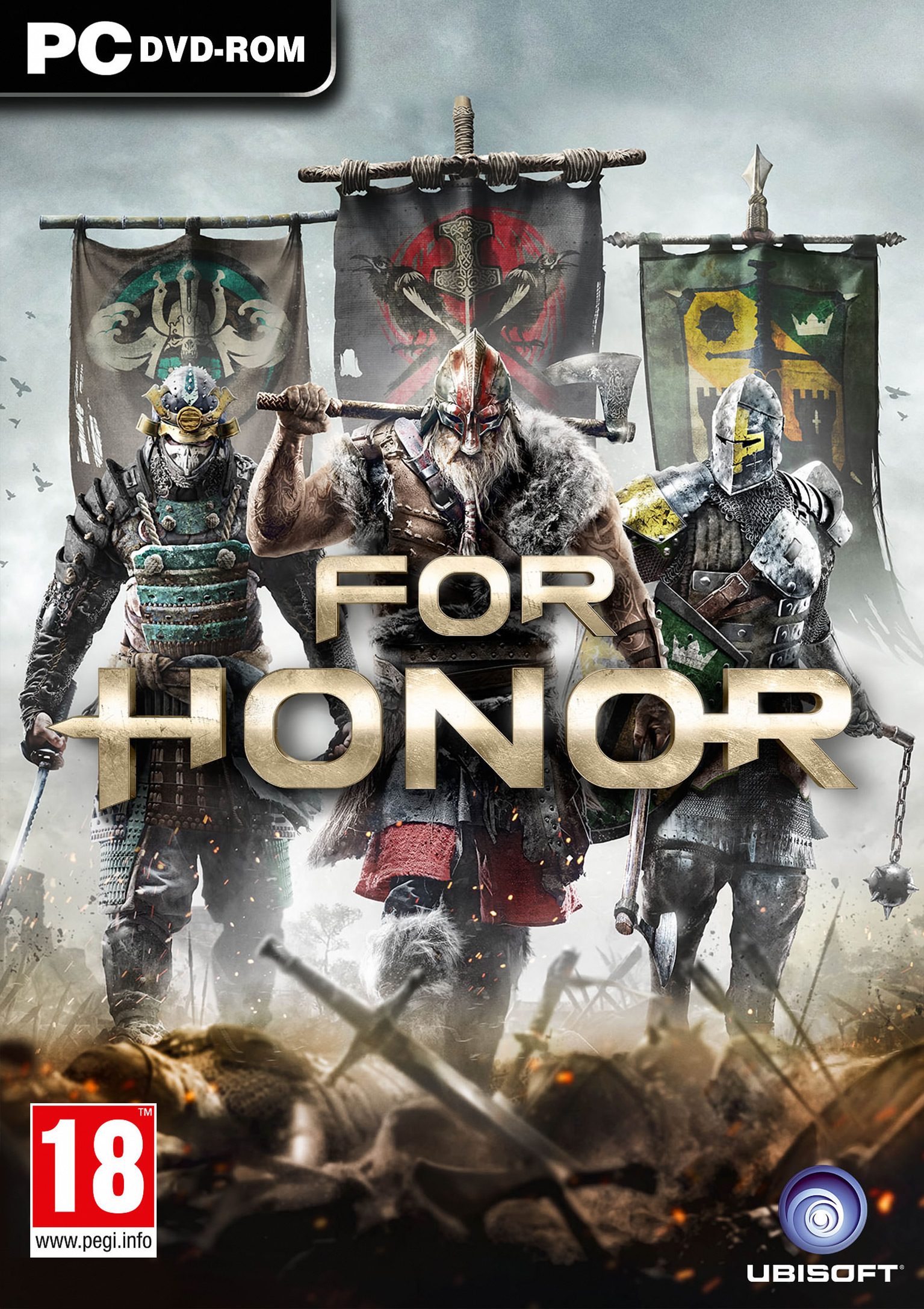 For Honor - predn DVD obal