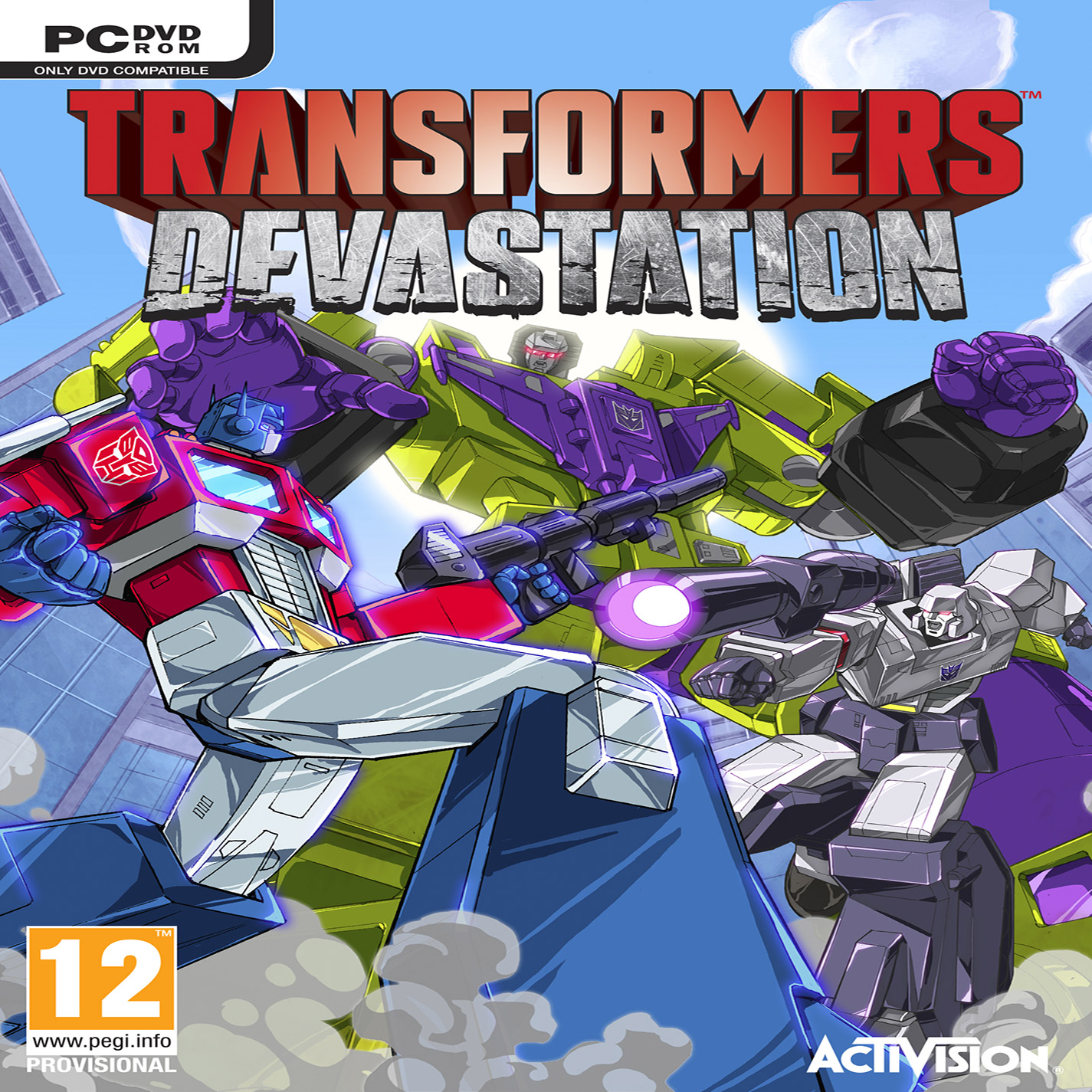 Transformers: Devastation - predn CD obal