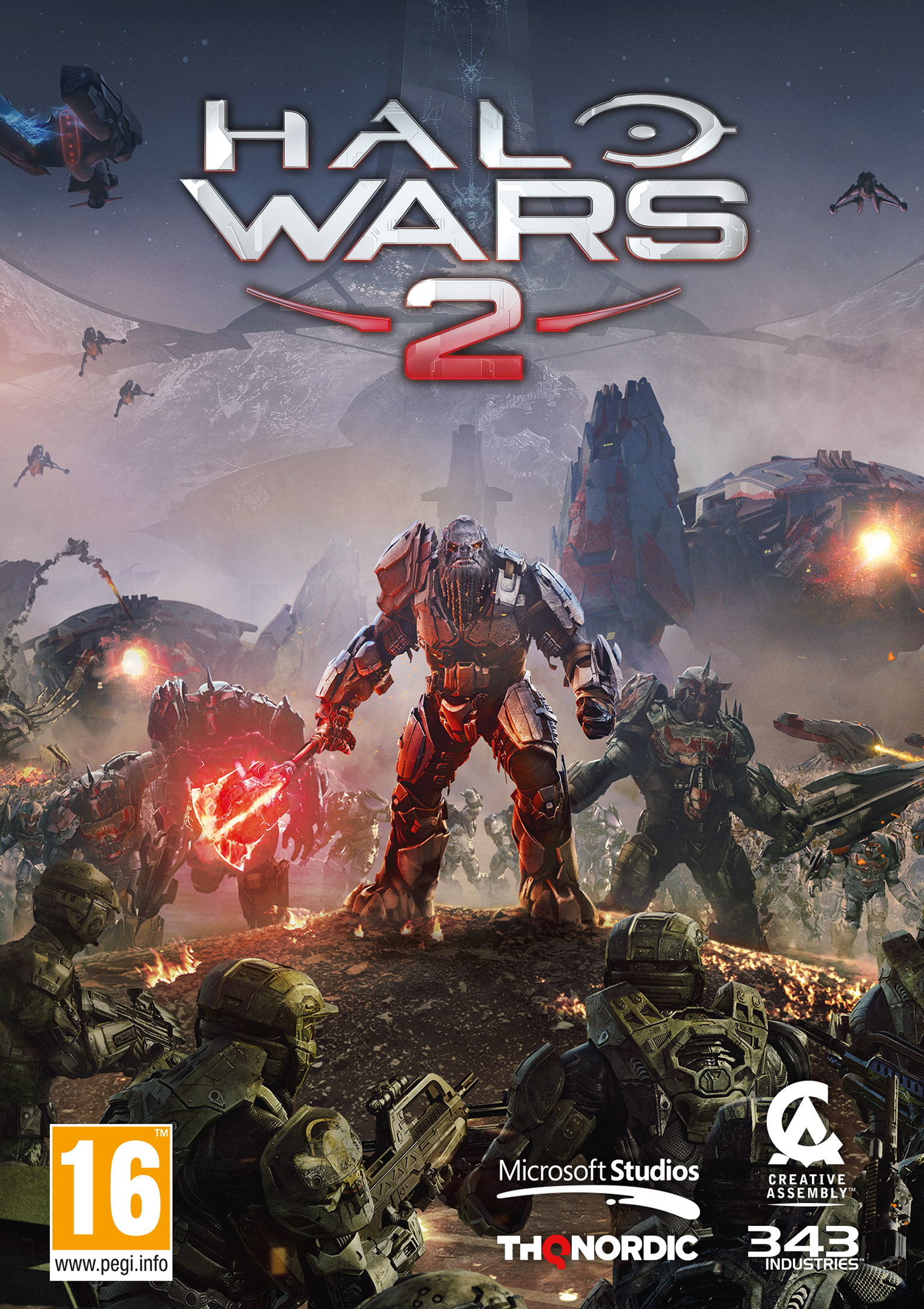Halo Wars 2 - predn DVD obal