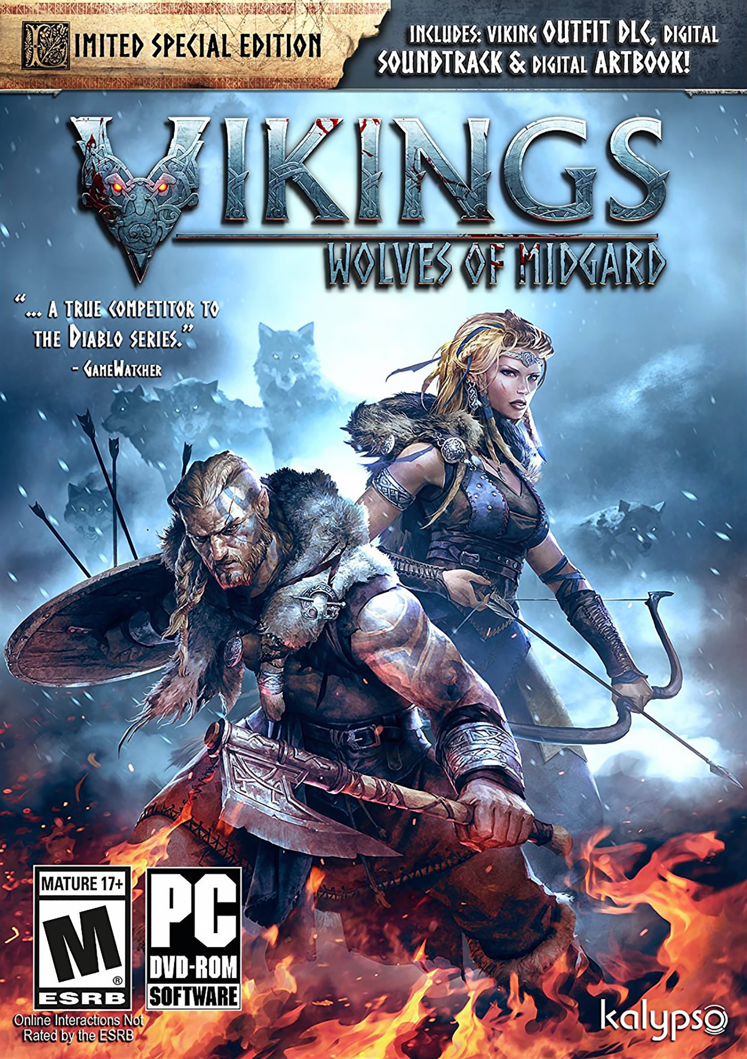 Vikings: Wolves of Midgard - predn DVD obal