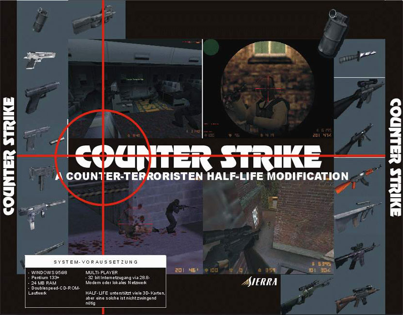 Counter-Strike - zadn CD obal