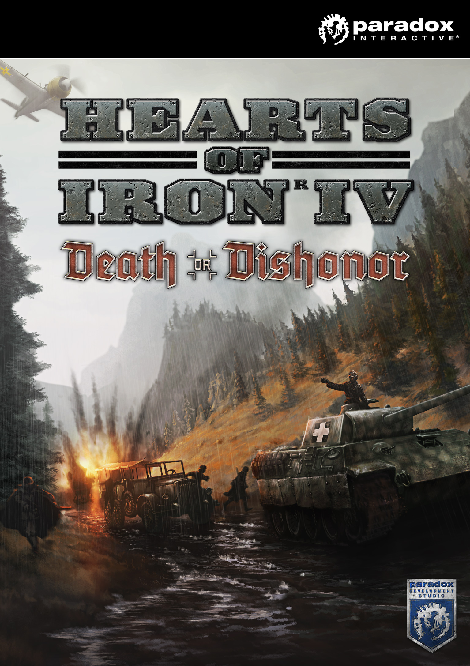 Hearts of Iron IV: Death or Dishonor - predn DVD obal
