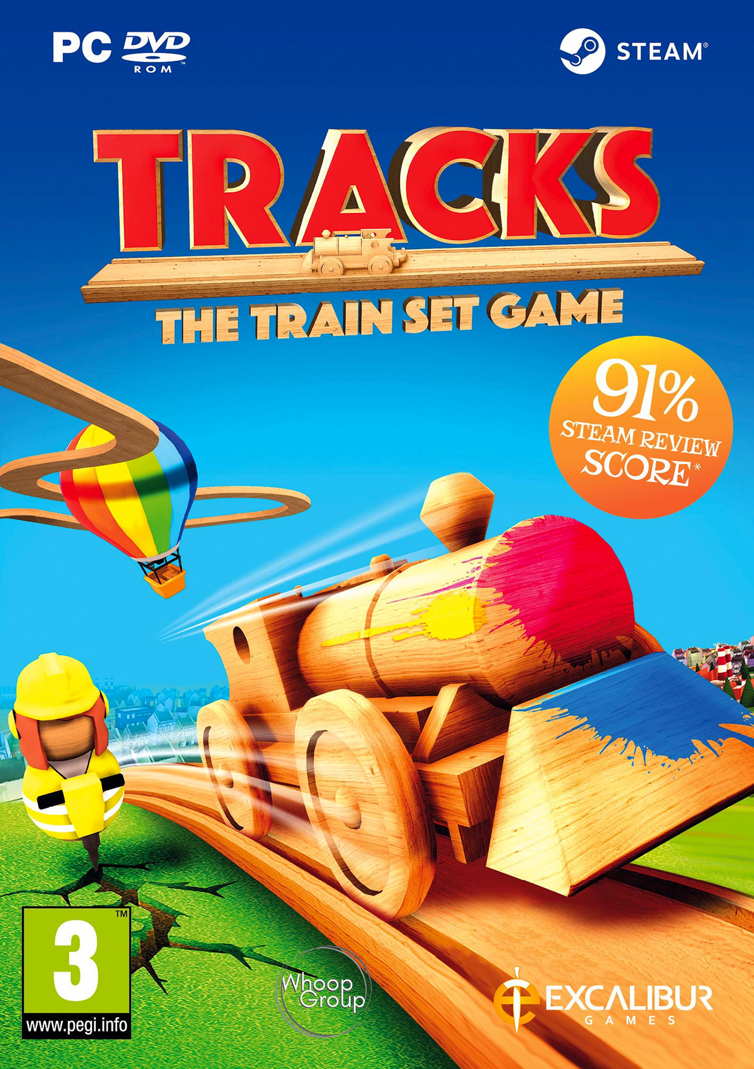 Tracks - The Train Set Game - predn DVD obal