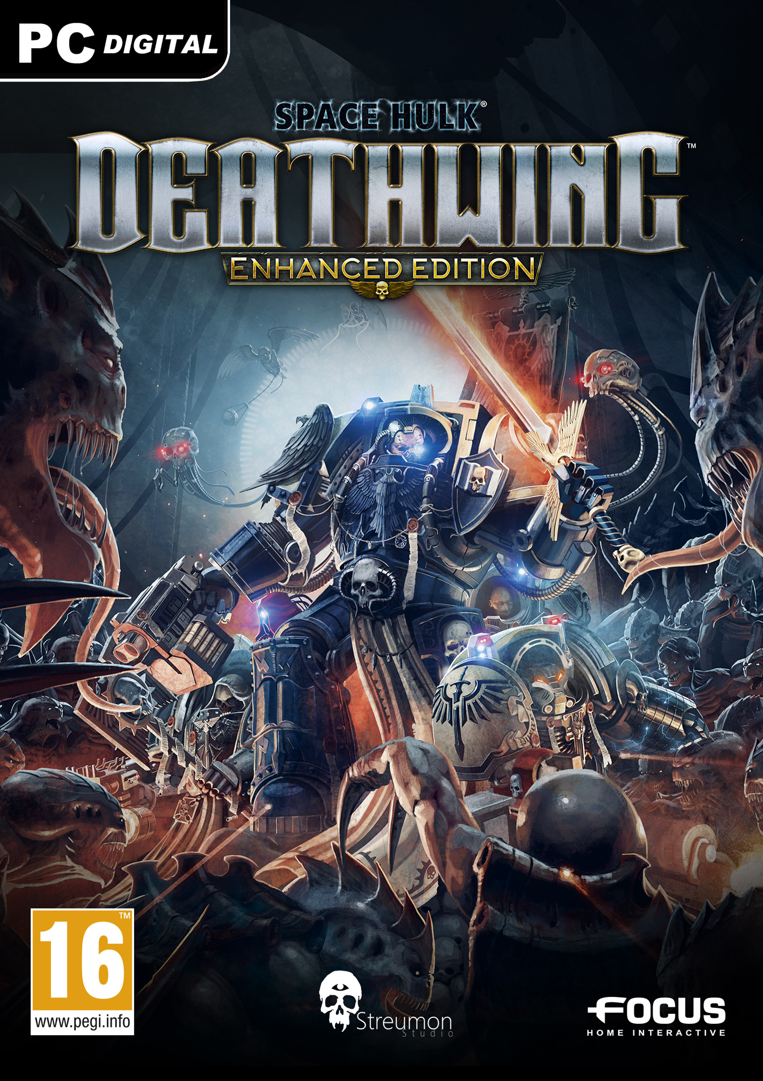 Space Hulk: Deathwing - Enhanced Edition - predn DVD obal