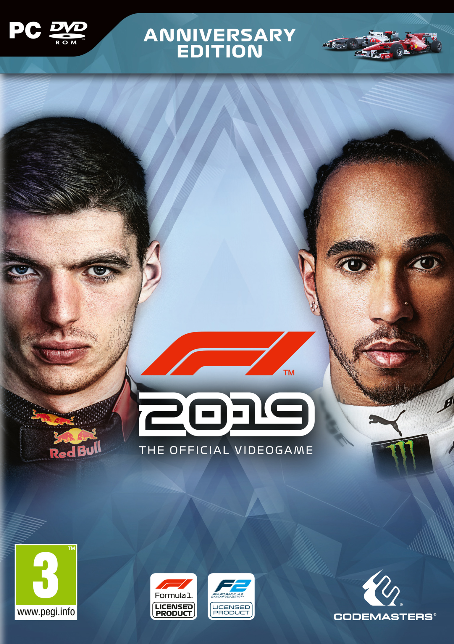 F1 2019 - predn DVD obal