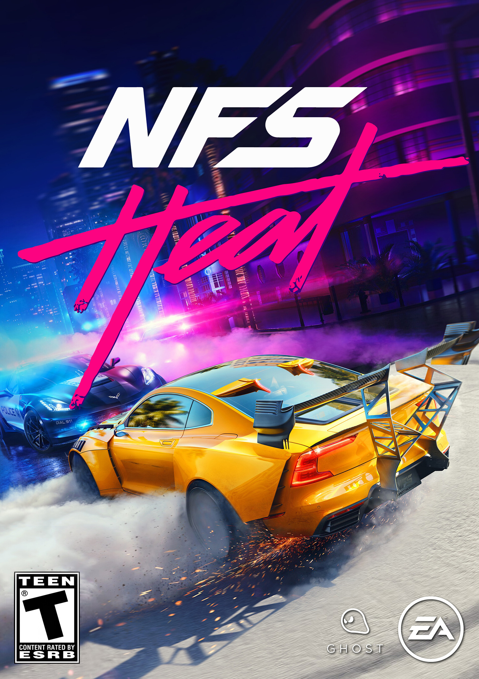 Need for Speed: Heat - predn DVD obal