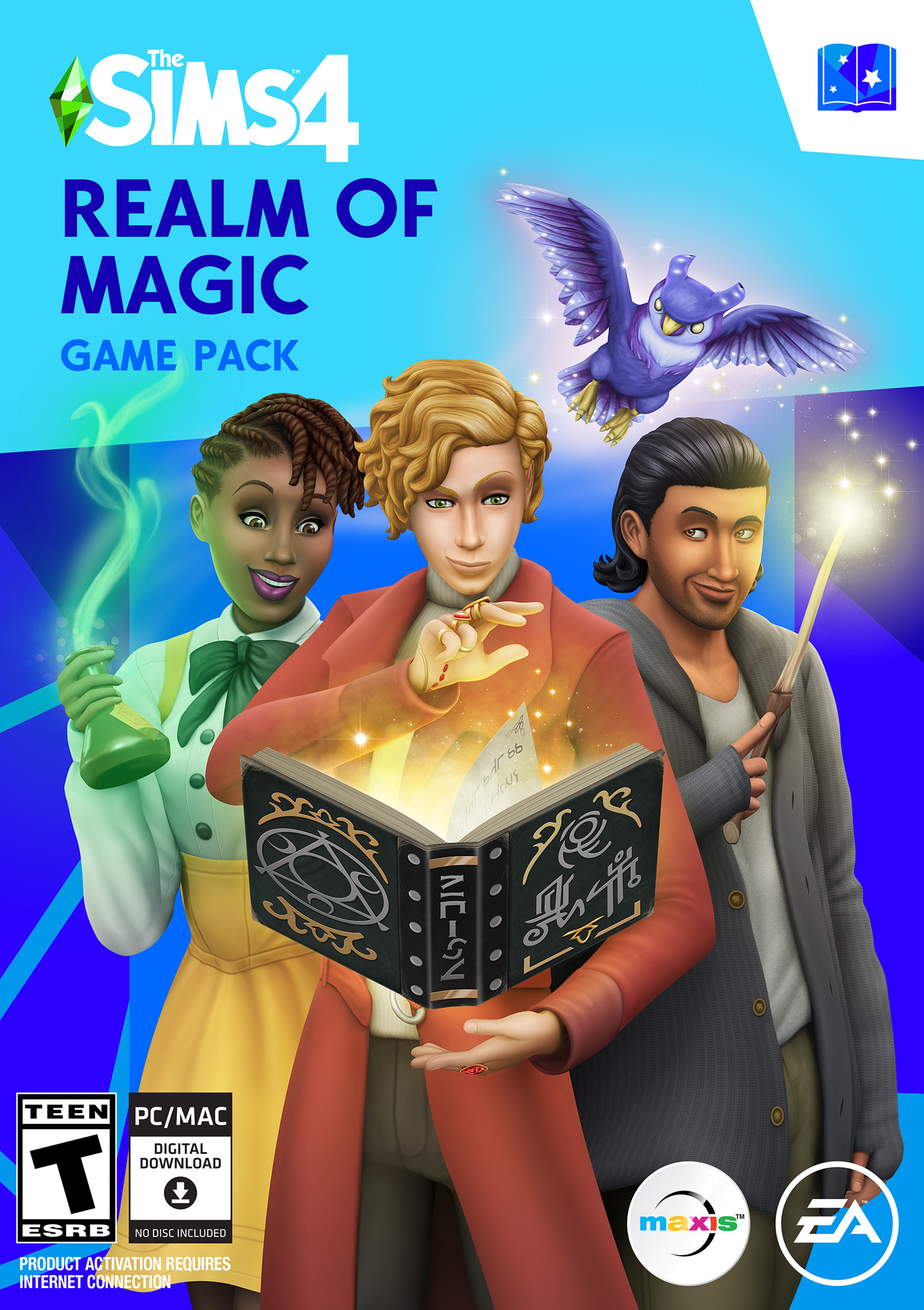The Sims 4: Realm of Magic - predn DVD obal