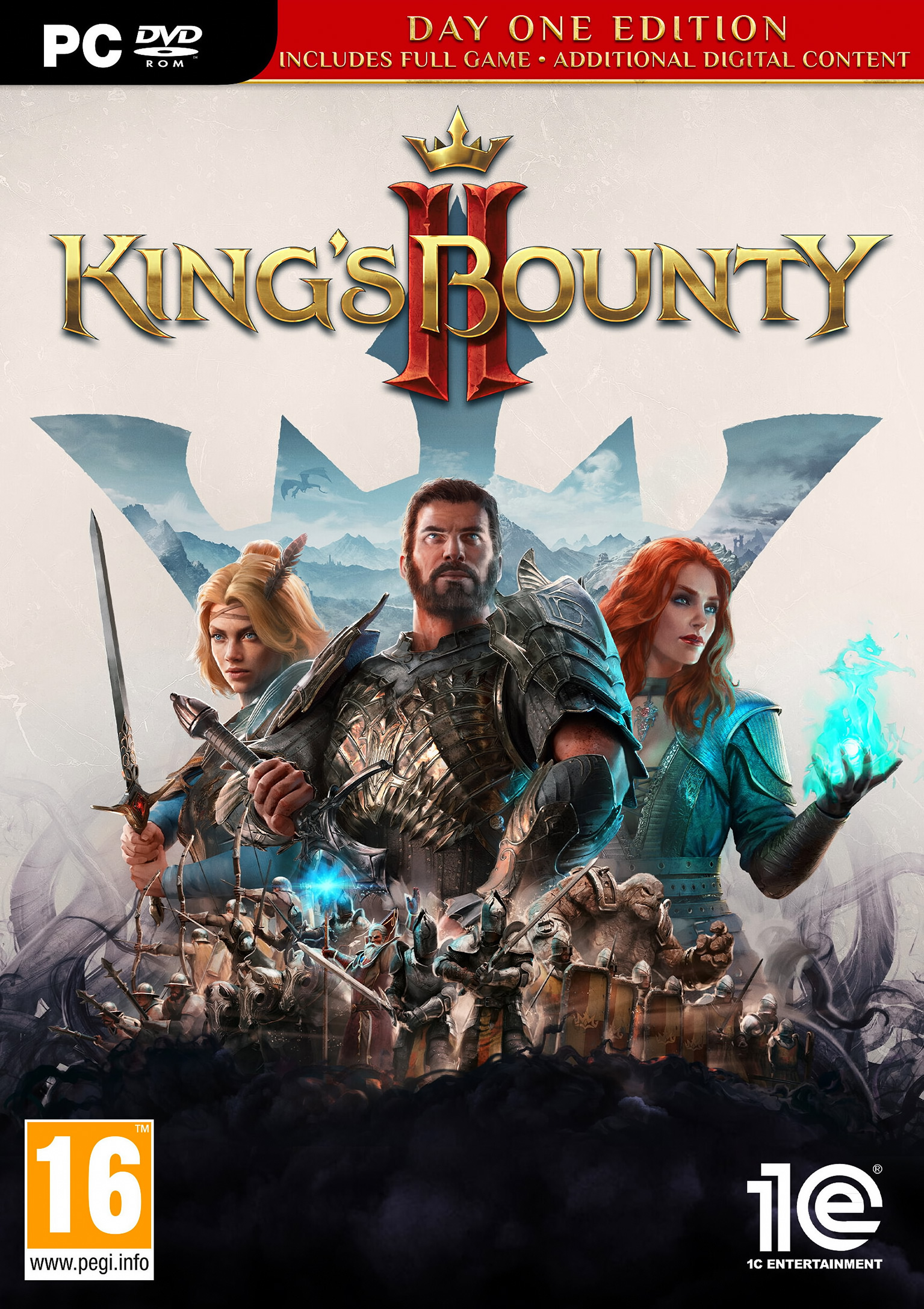 King's Bounty II - predn DVD obal