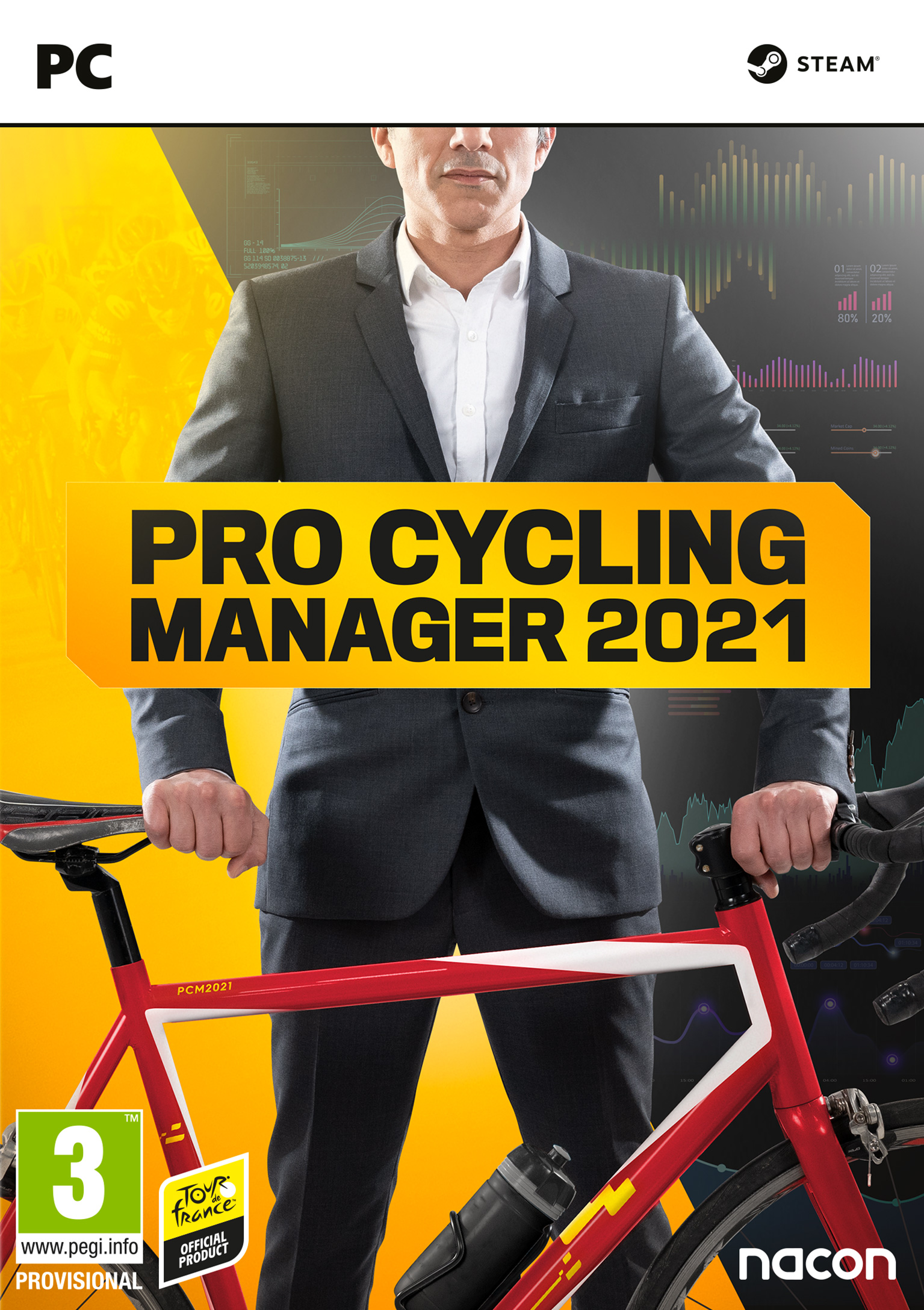 Pro Cycling Manager 2021 - predn DVD obal