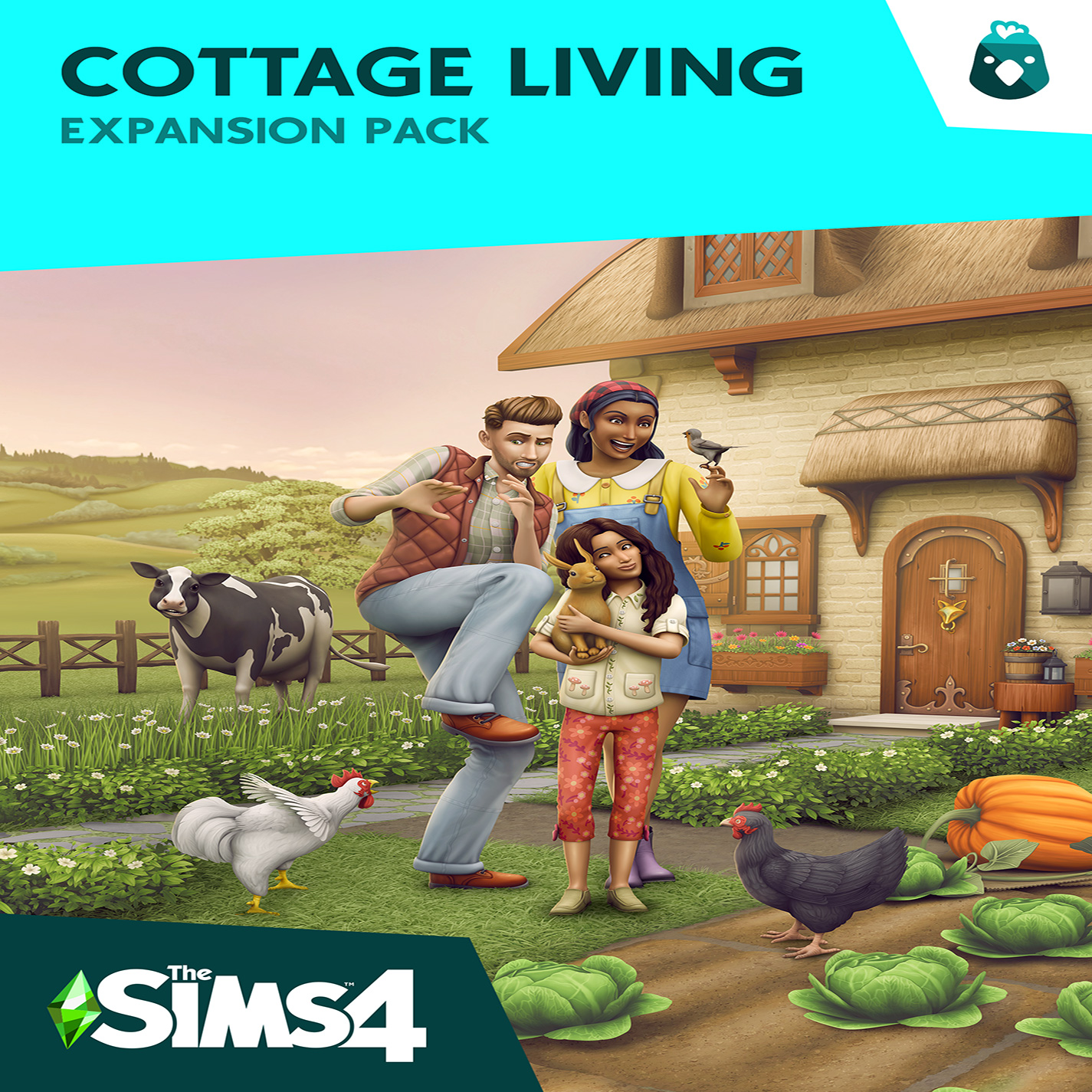 The Sims 4: Cottage Living - predn CD obal