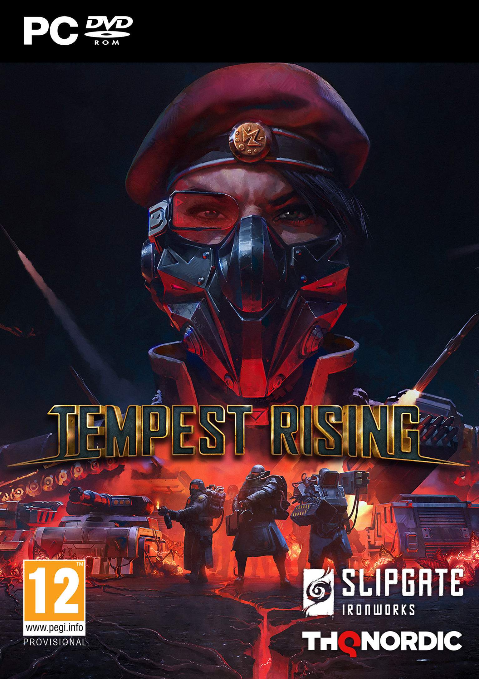 Tempest Rising - predn DVD obal