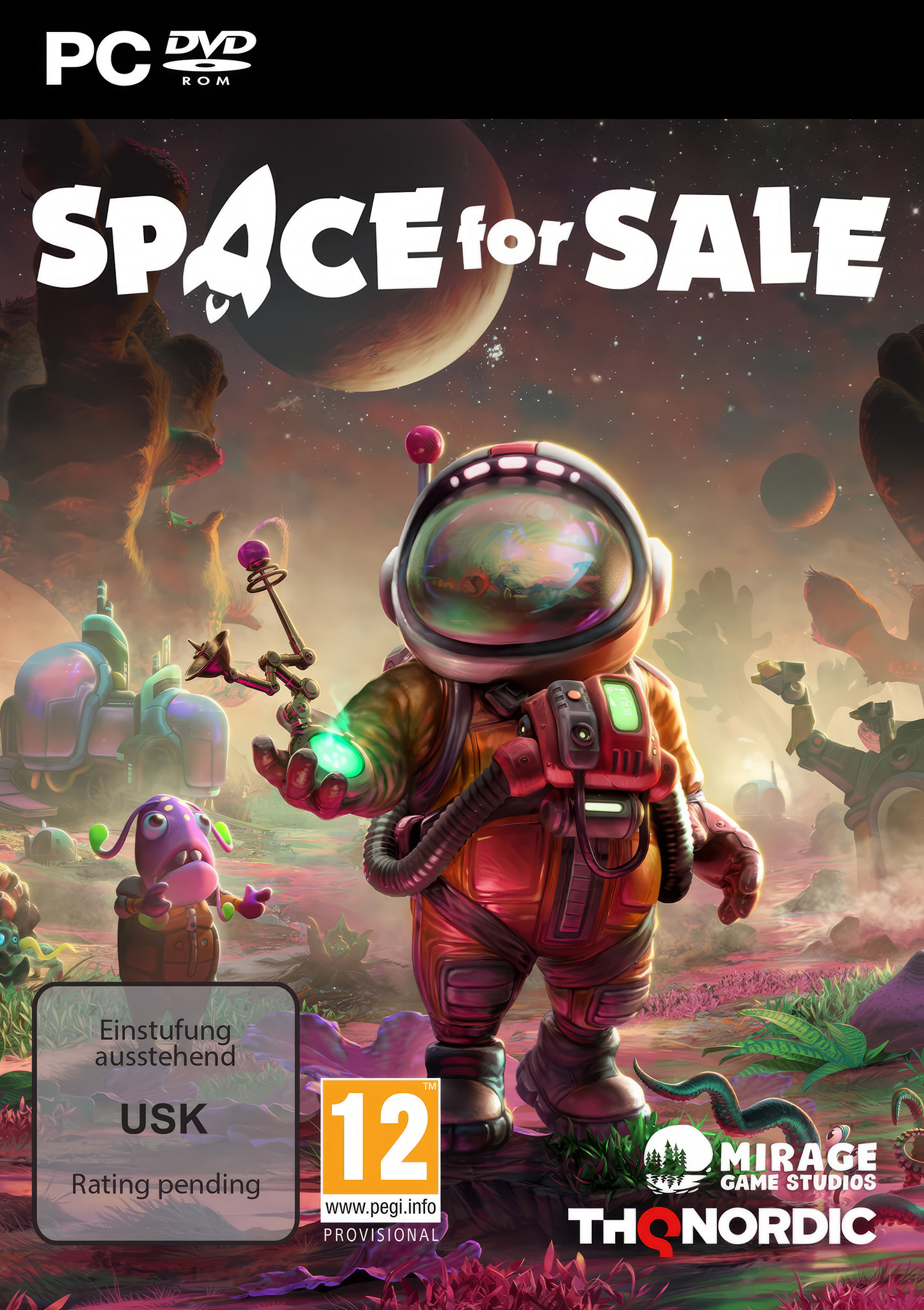 Space for Sale - predn DVD obal