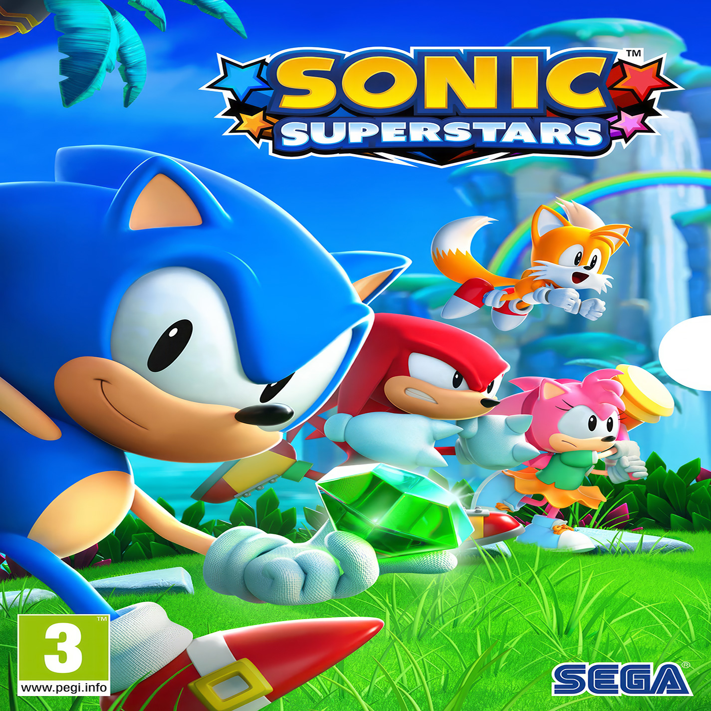 Sonic Superstars - predn CD obal