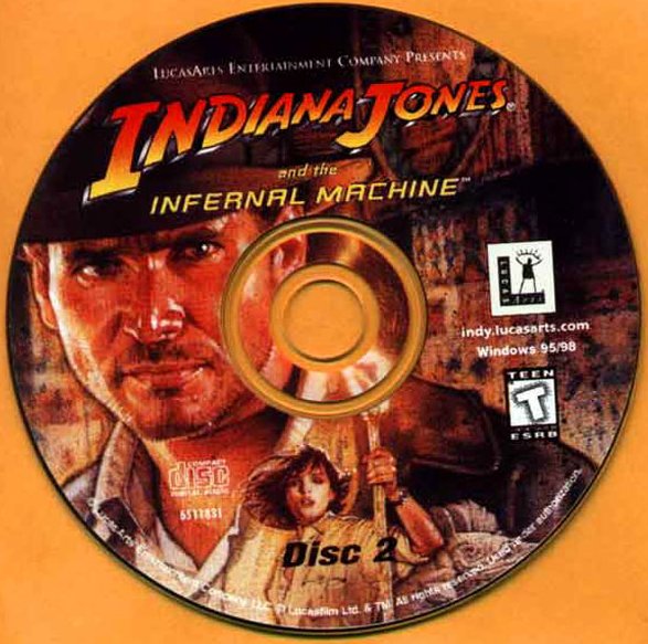 Indiana Jones 1: And the Infernal Machine - CD obal 2