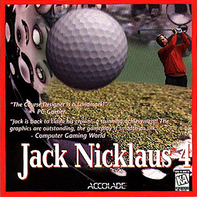 Jack Nicklaus 4 - predn CD obal